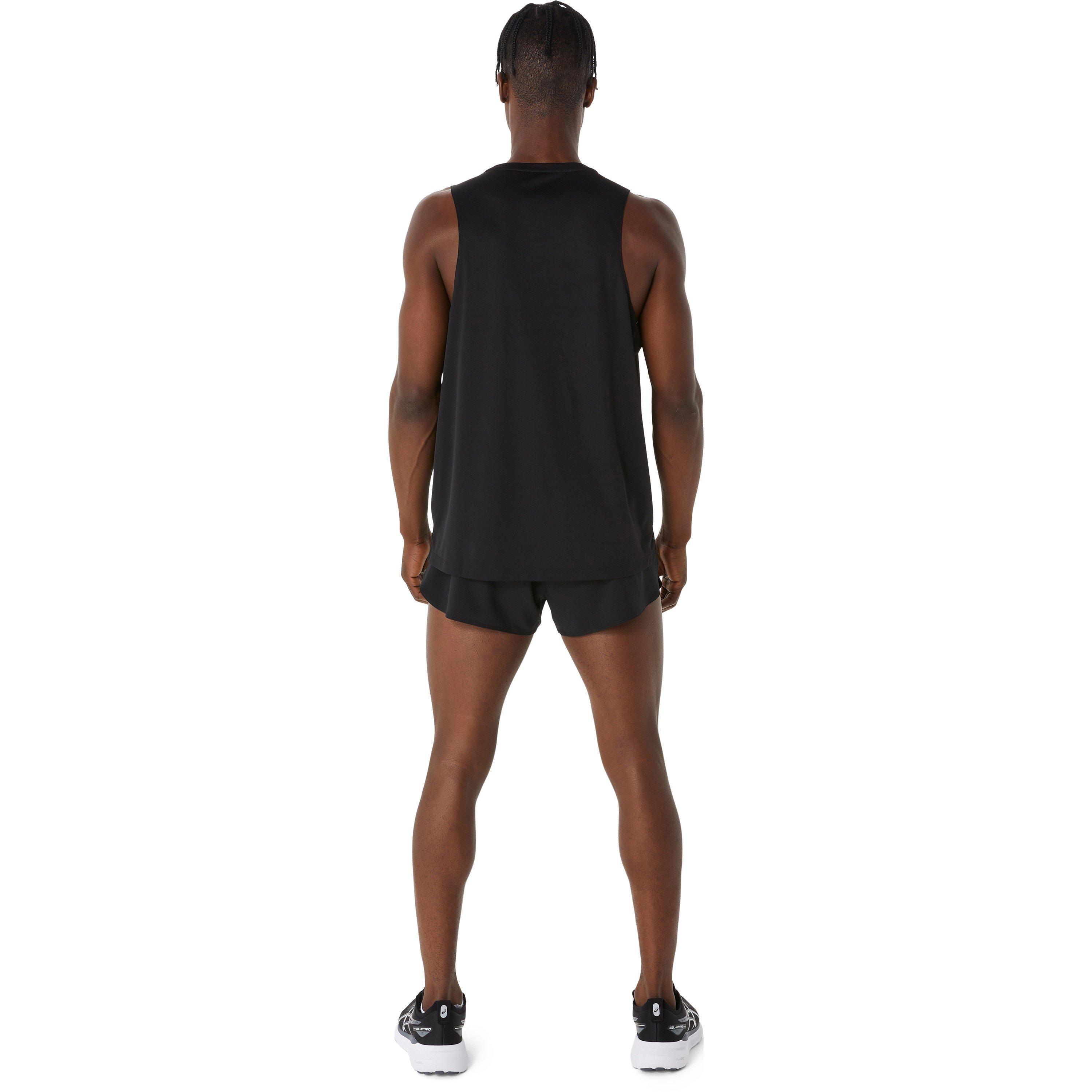 Perf.Black - Asics - Silver Singlet Mens - 3