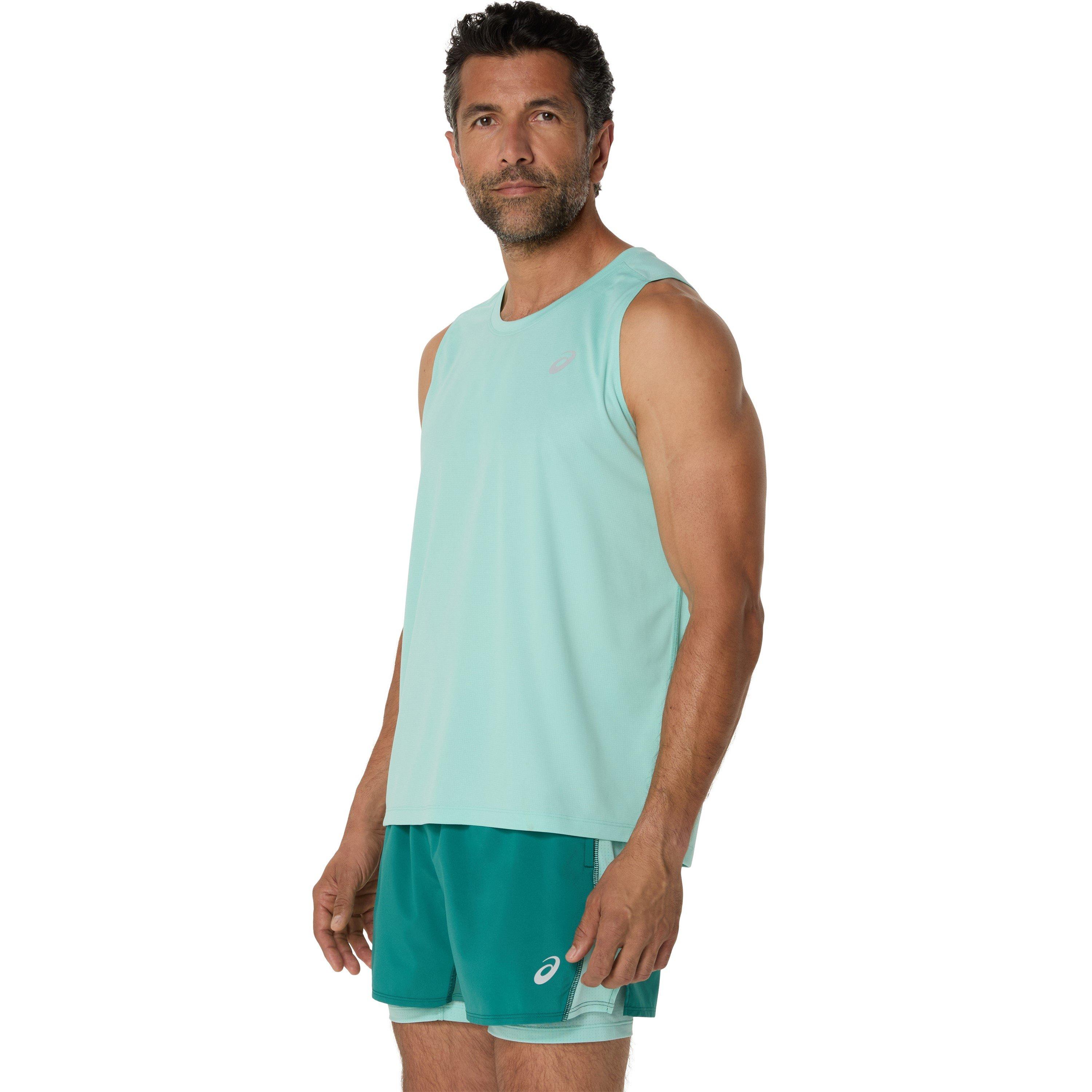 Silver Singlet Mens