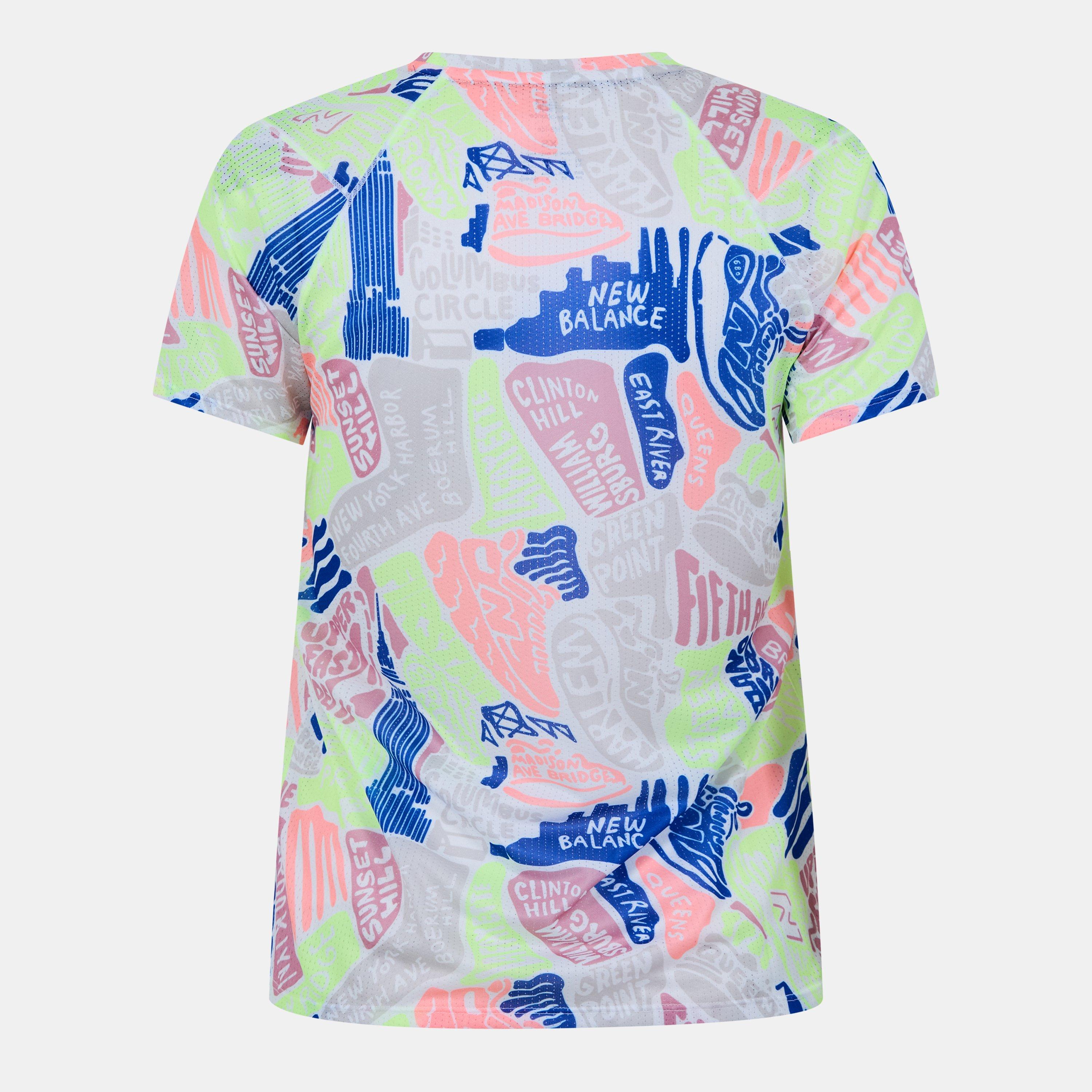 VIŠEBOJAN - New Balance - NYC Print T-Shirt Womens - 2