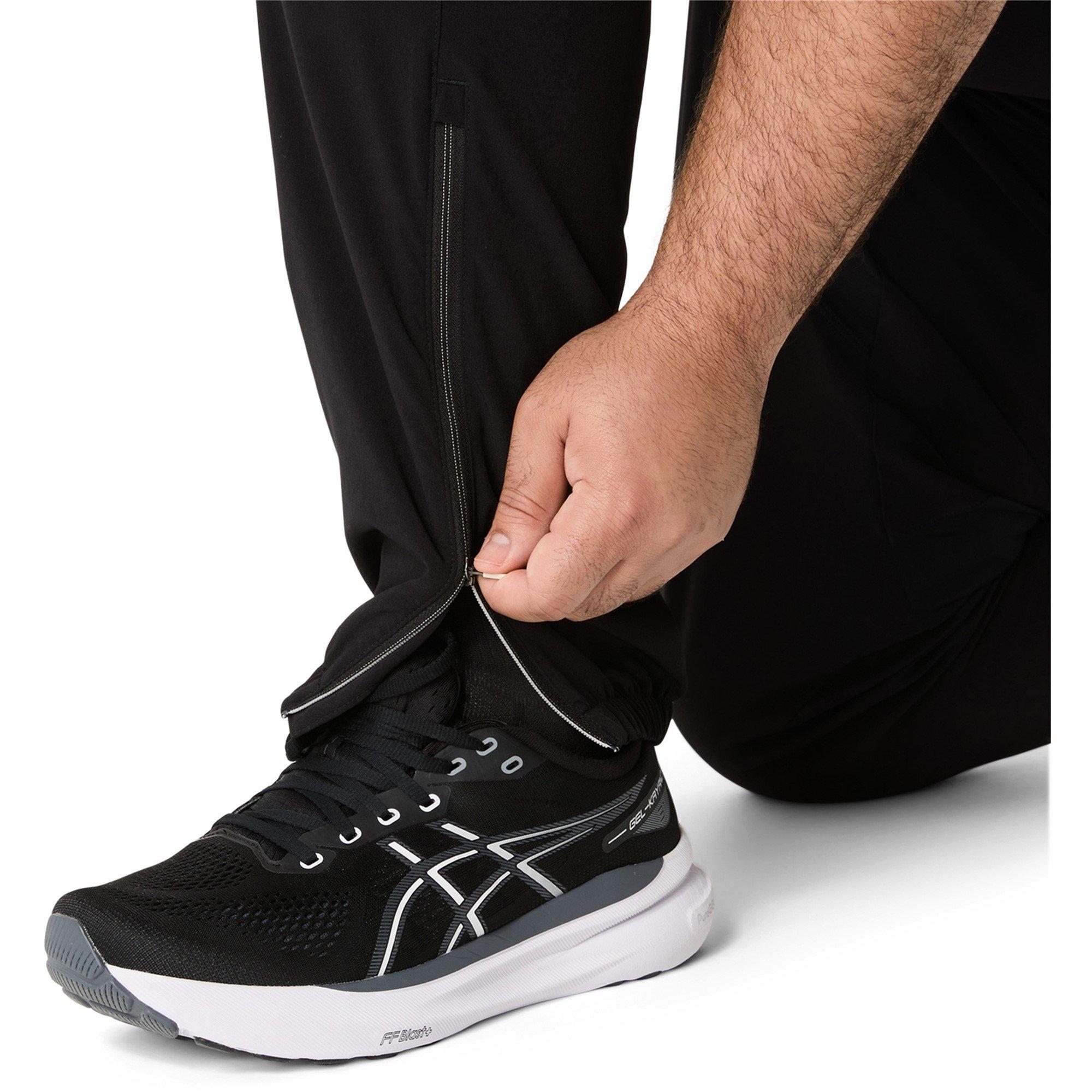 Perf.Black - Asics - Silver Woven Pant Mens - 6
