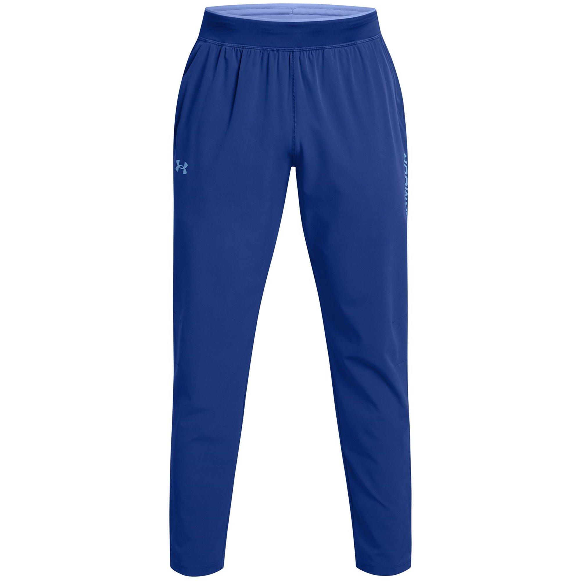 Blue - Under Armour - Men's Storm Run Performance Tracksuit Bottoms - 1