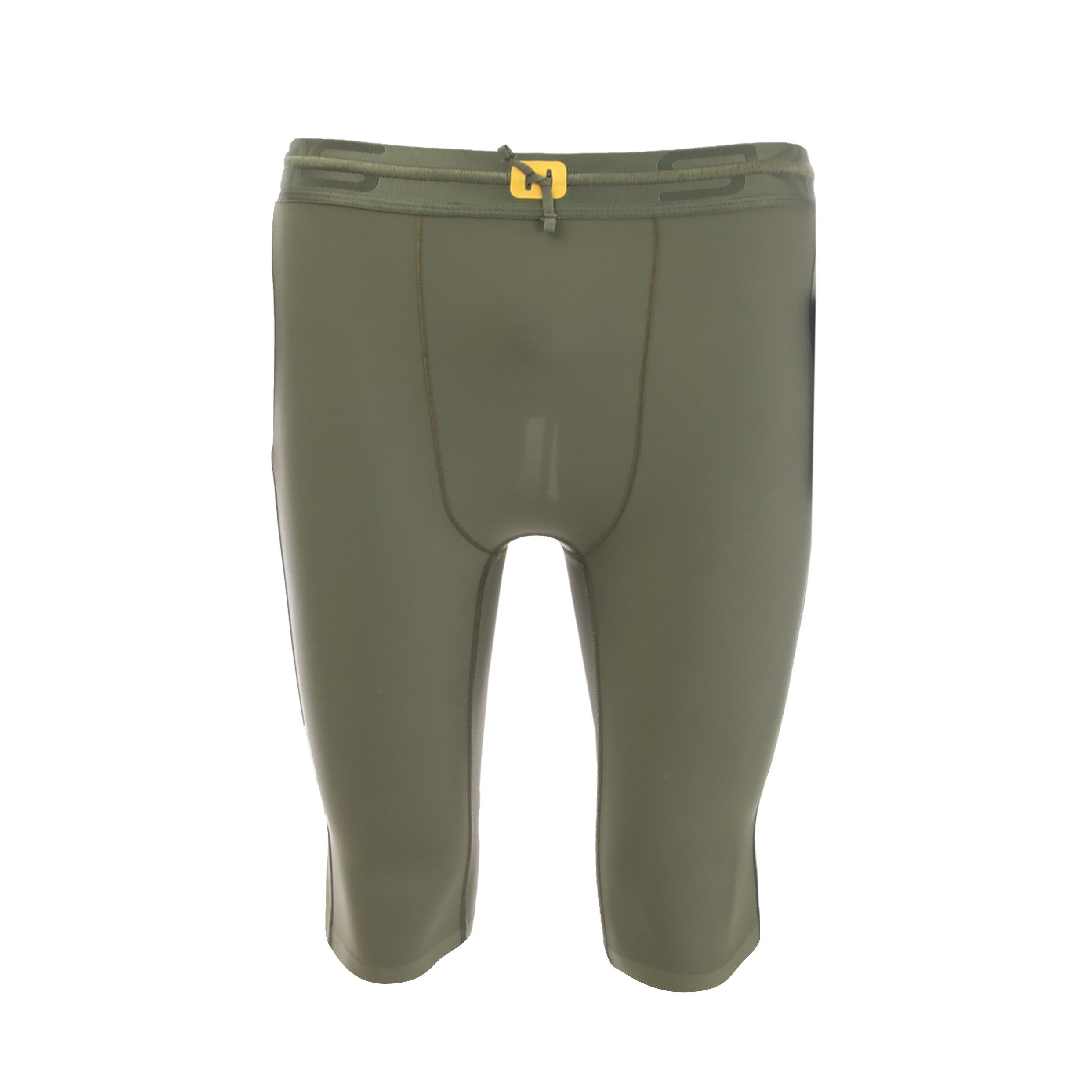 Skins Men's Performance Gym Legging - Khaki - X Large