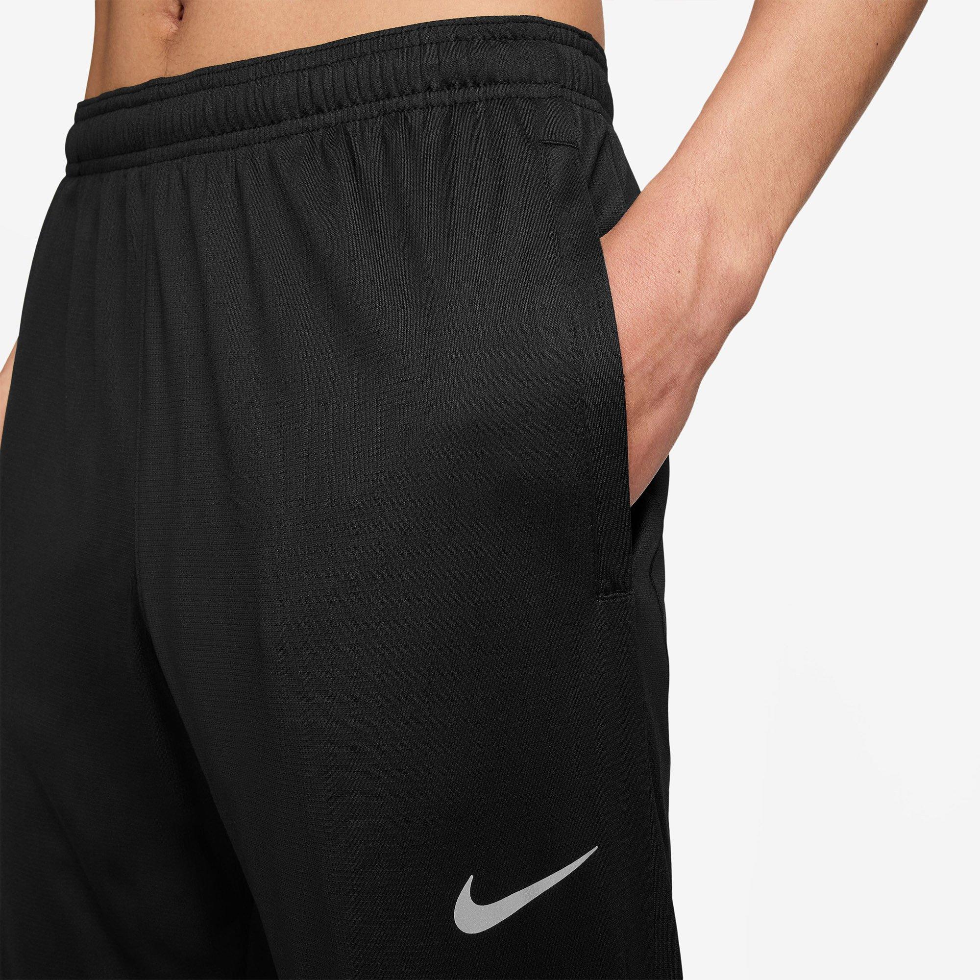 Black/R.Silver - Nike - Challenger Mens Dri-FIT Running Pants - 3