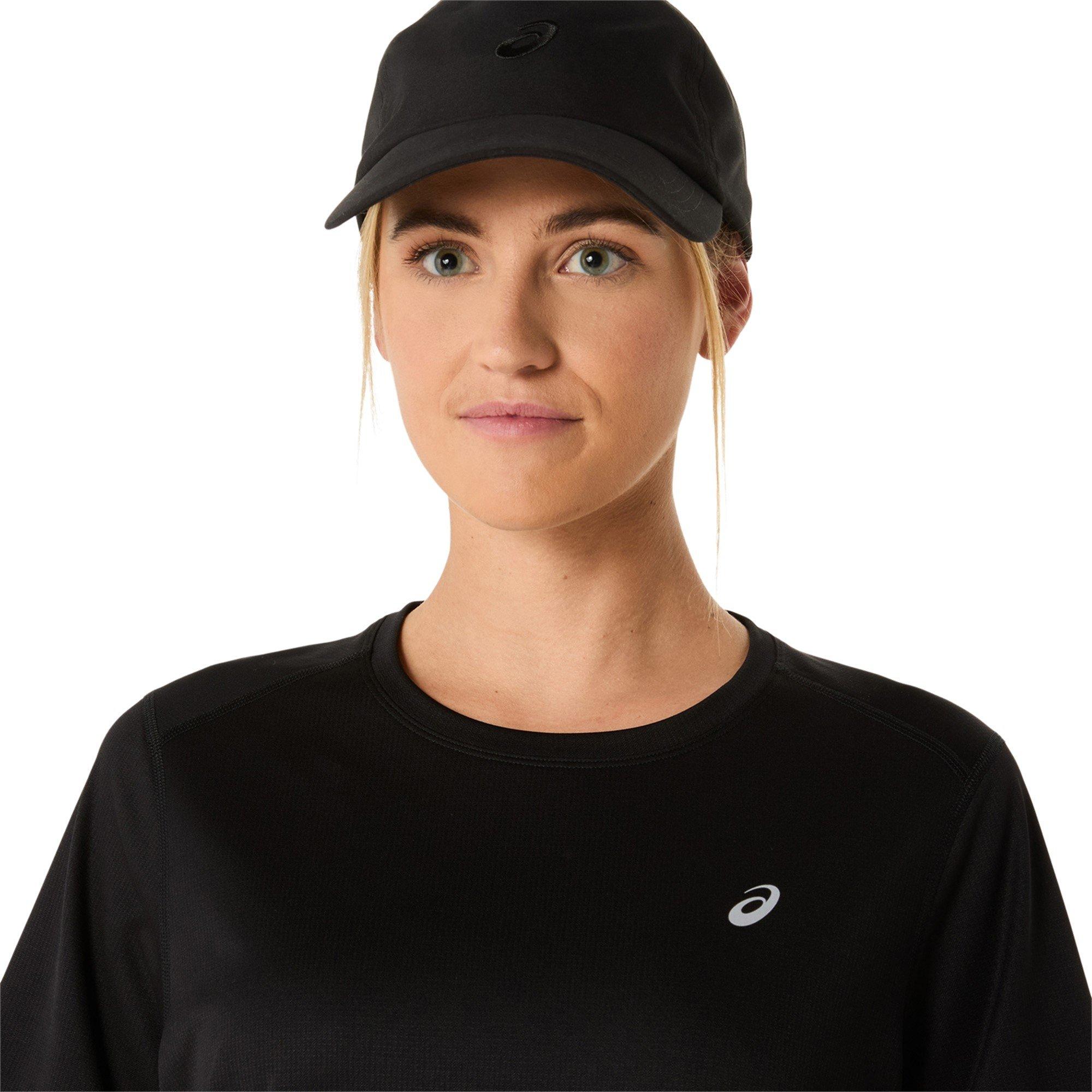 Perf.Black - Asics - Silver Short Sleeve Tops Womens - 4