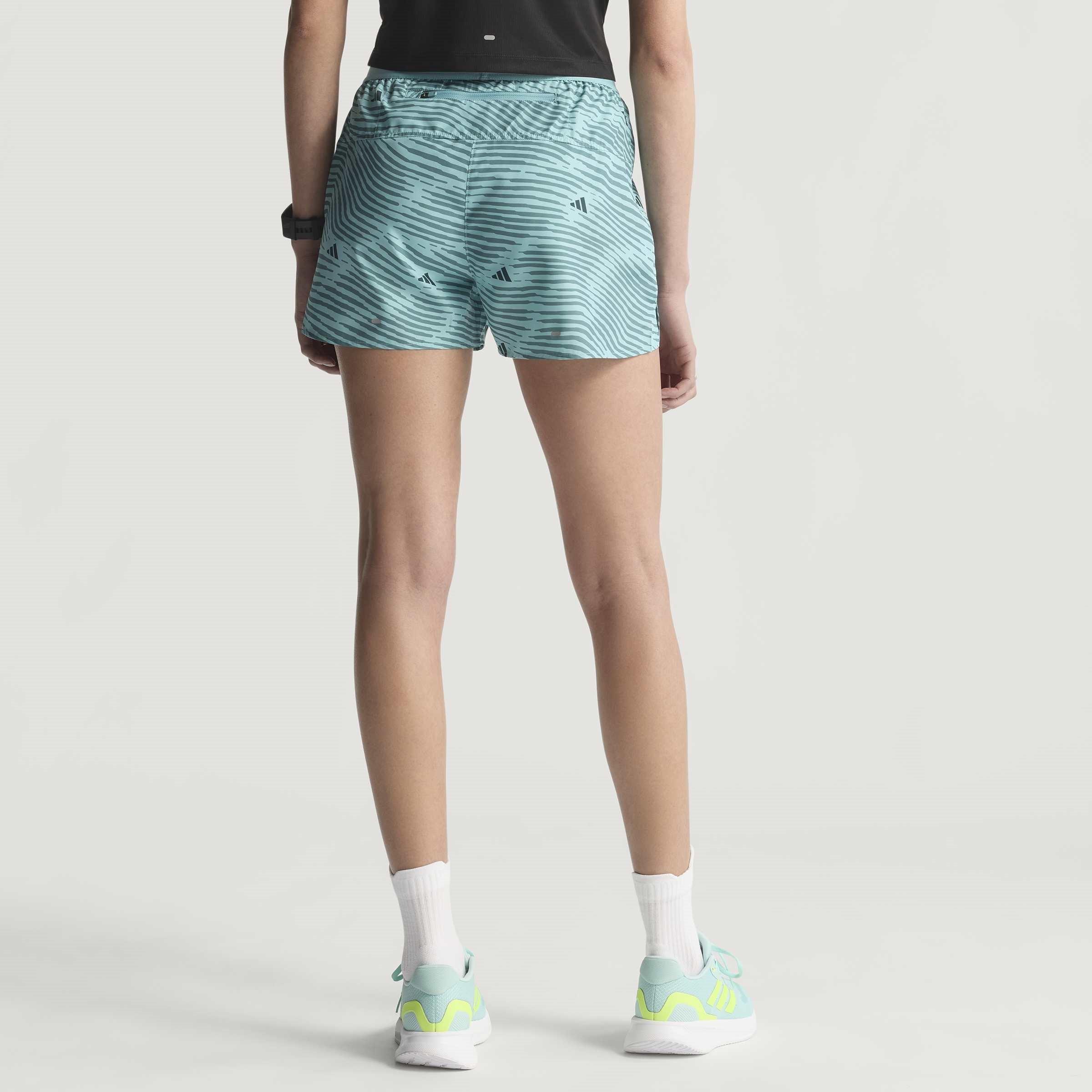 Mint/Teal/Ivy - adidas - Performance Running Shorts - 9