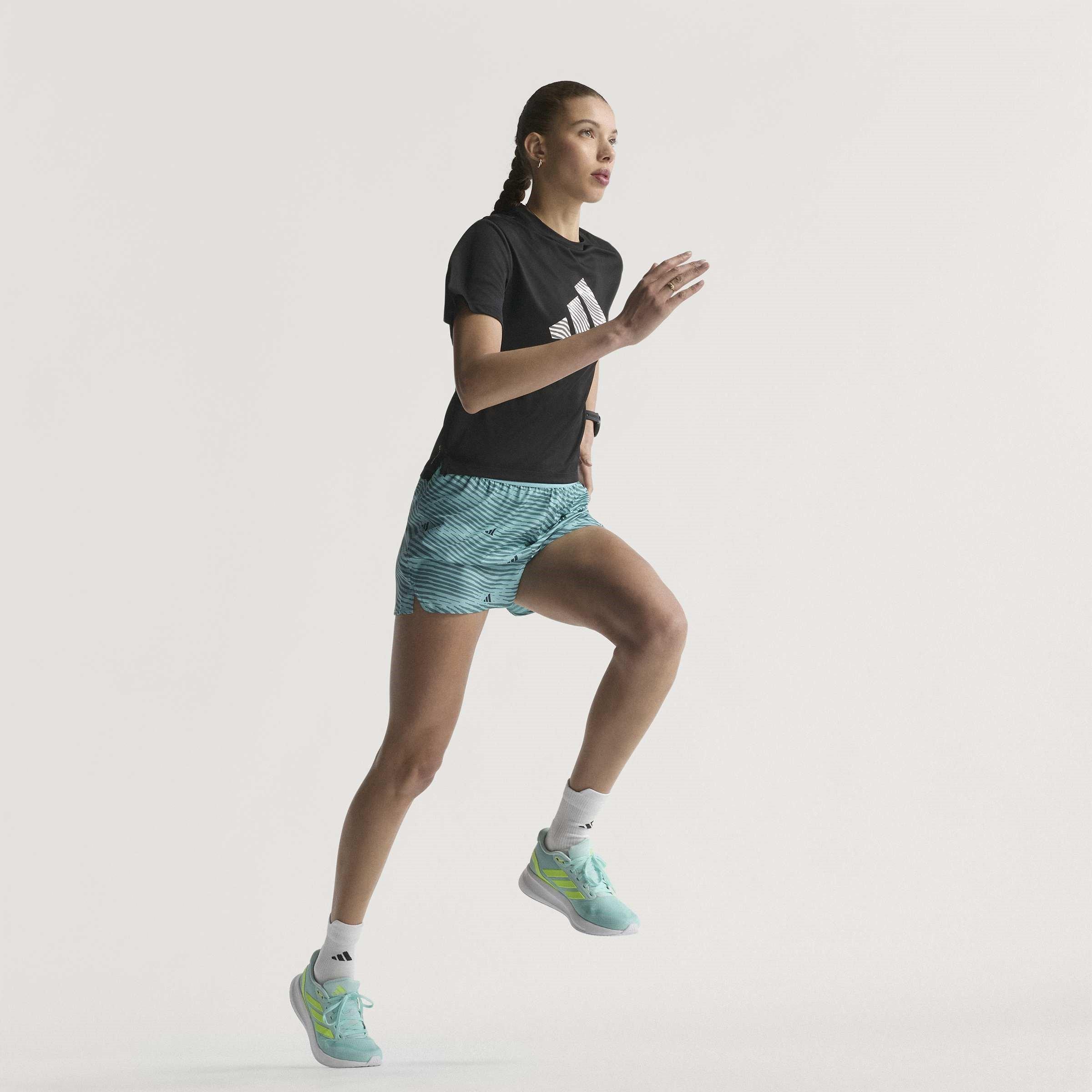 Mint/Teal/Ivy - adidas - Performance Running Shorts - 10