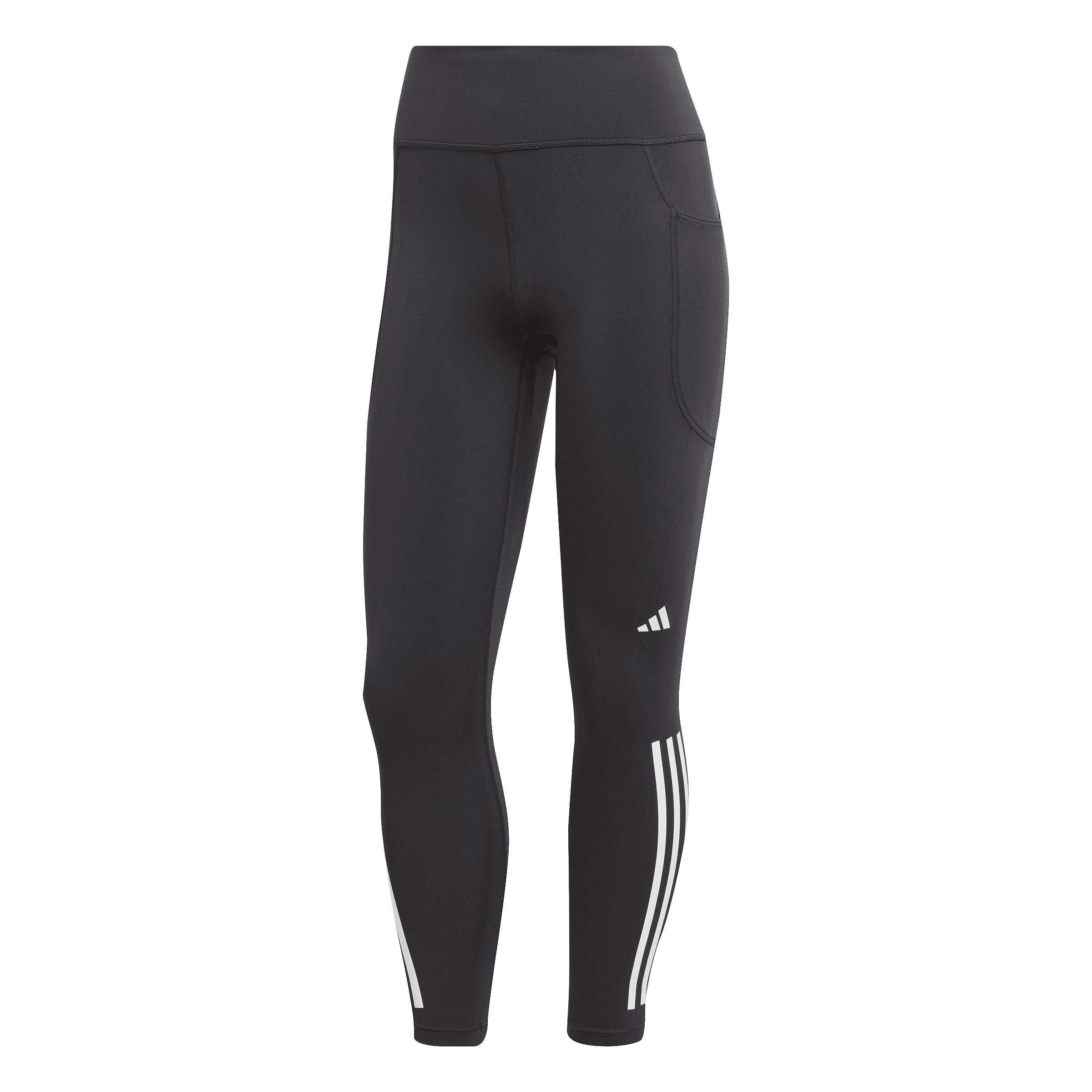 Schwarz - adidas - adidas Dailyrun 3s 7/8 Running Tight Womens - 1