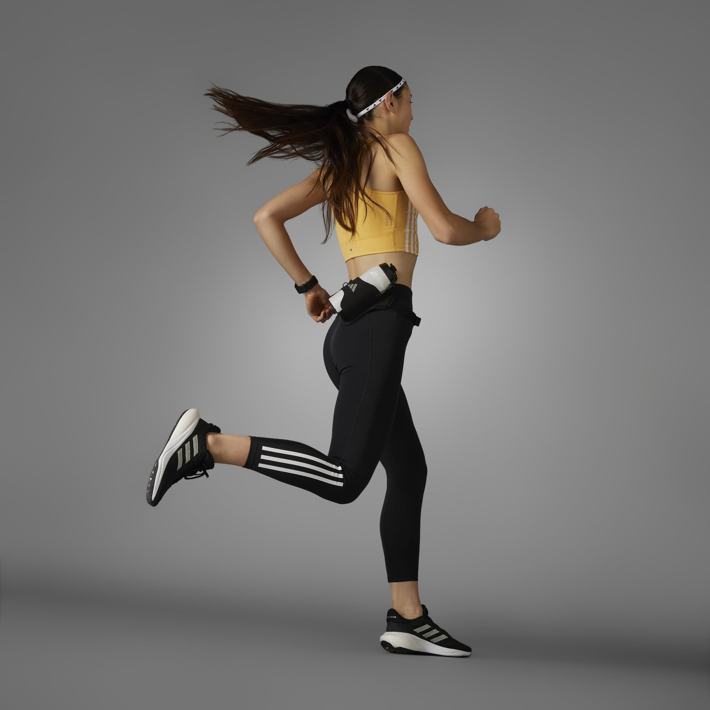 Schwarz - adidas - adidas Dailyrun 3s 7/8 Running Tight Womens - 7