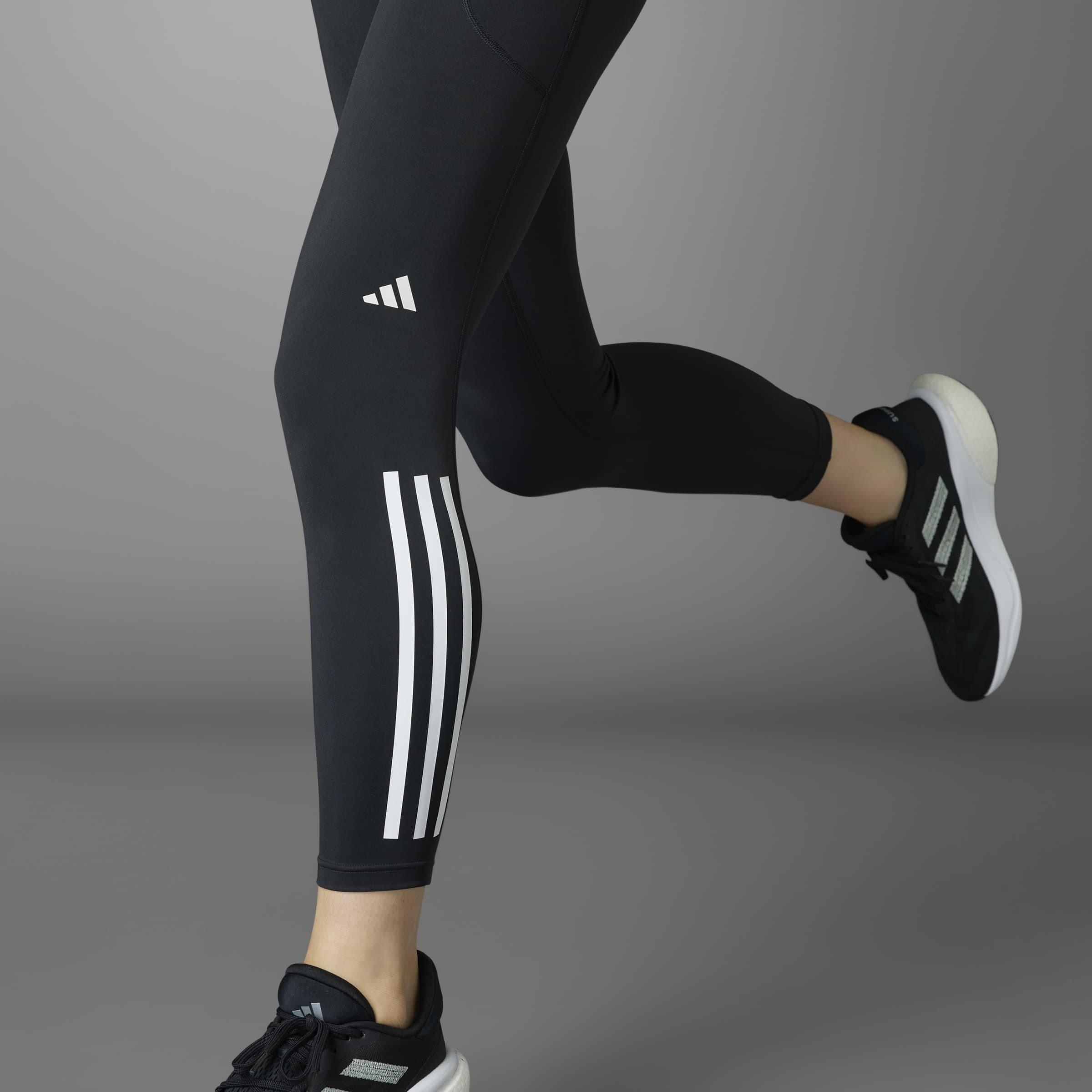 Schwarz - adidas - adidas Dailyrun 3s 7/8 Running Tight Womens - 9