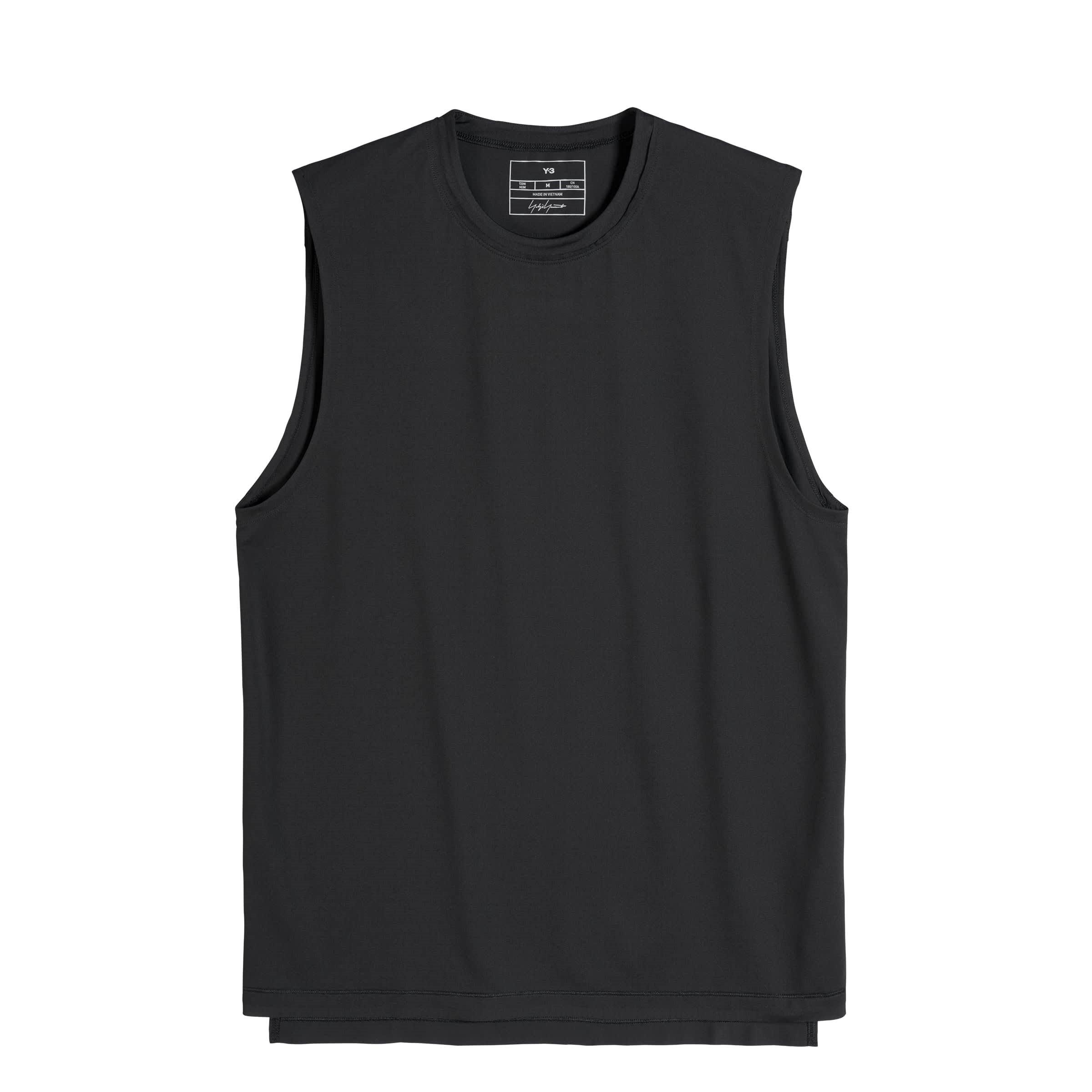 Black - Y3 - Men's Performance Running Vest - 1