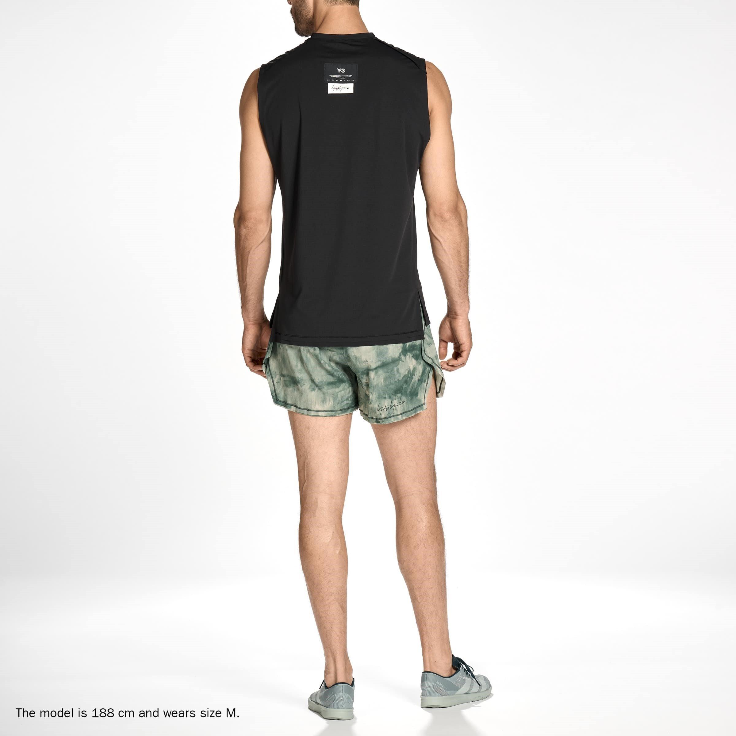 Black - Y3 - Men's Performance Running Vest - 4