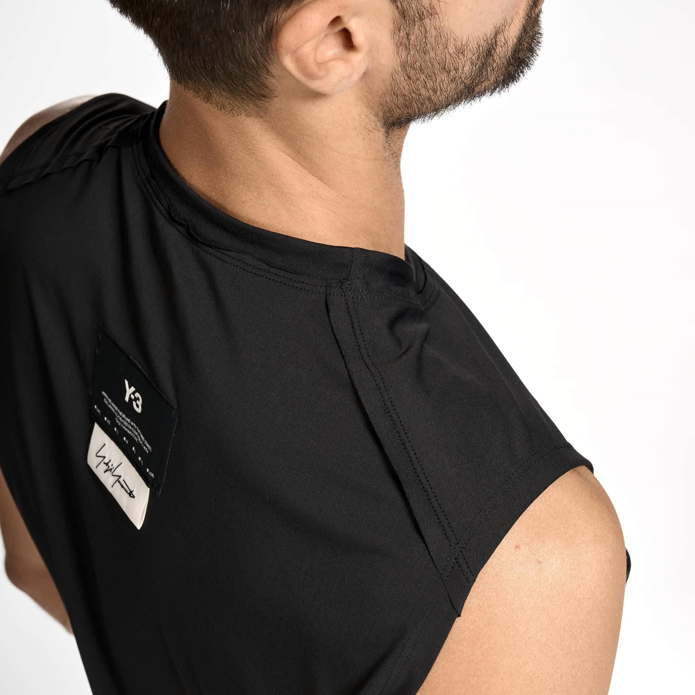 Black - Y3 - Men's Performance Running Vest - 5