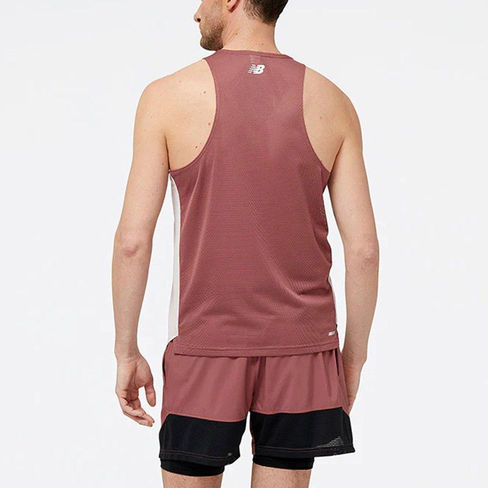 Stone Pink - New Balance - NB Accelerate Pacer Singlet Mens - 2