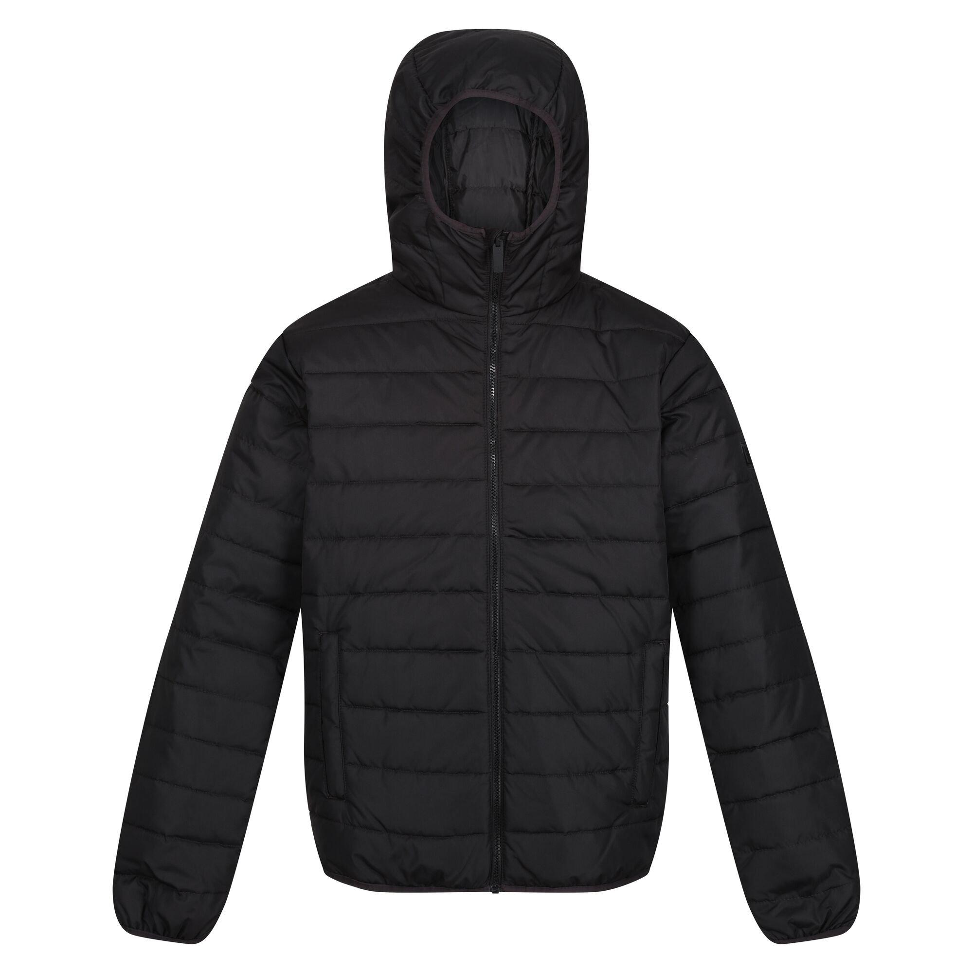 Black - Regatta - Men's Helfa Water-Repellent Insulated Quilted Jacket - 11