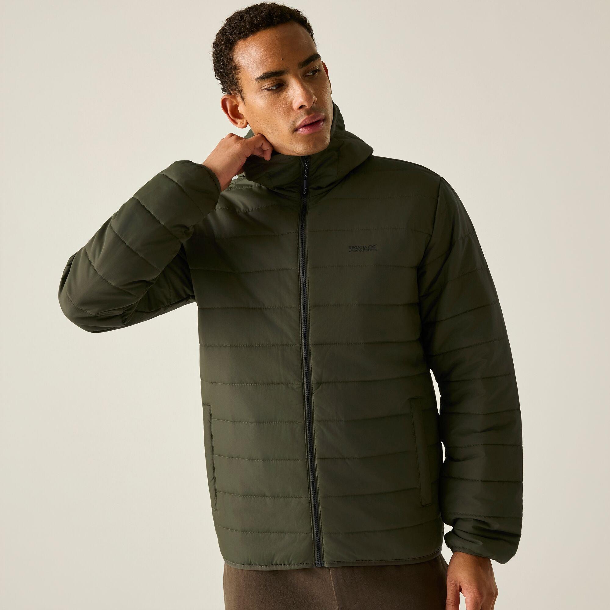 Dark Khaki - Regatta - Mens Helfa Insulated Jacket - 2