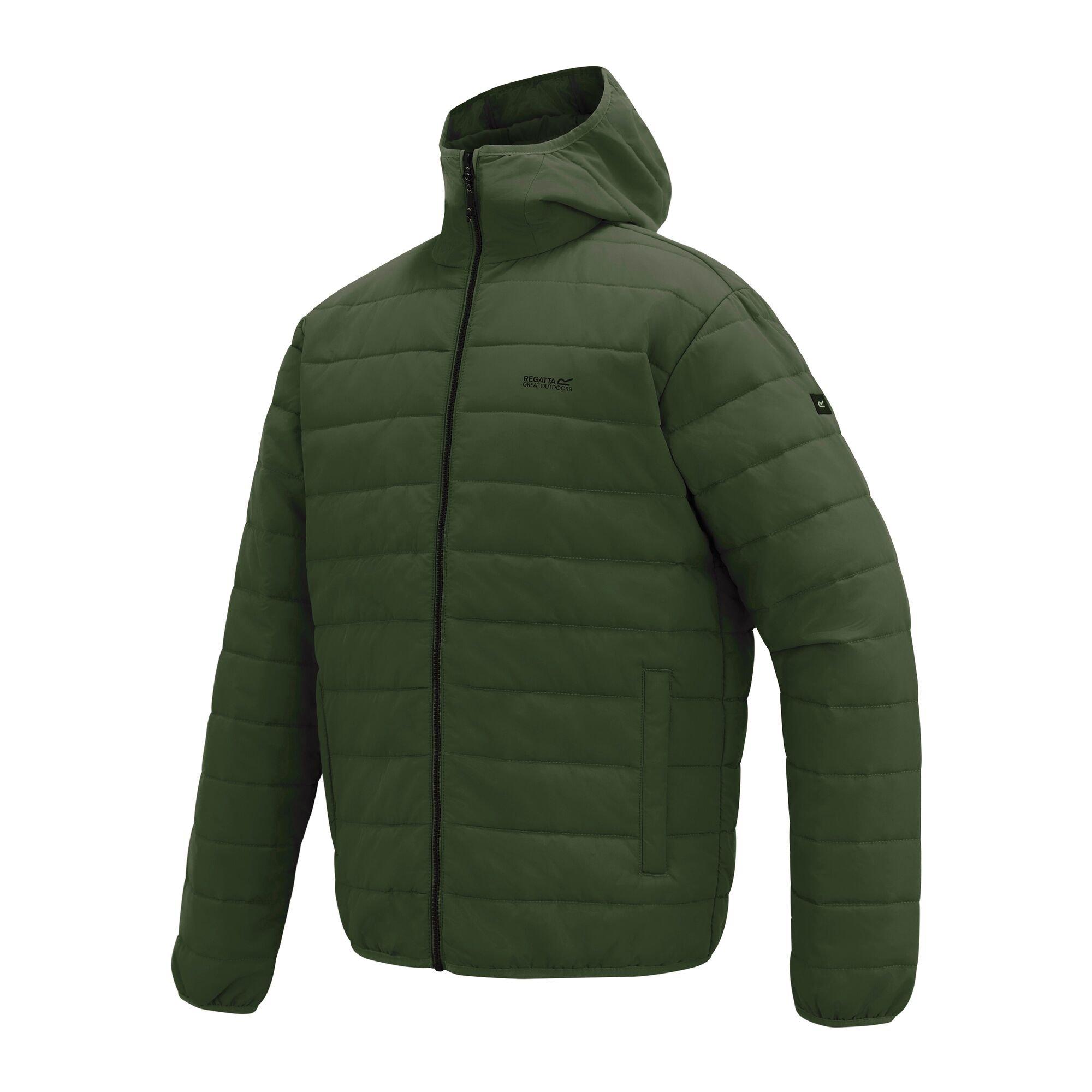 Dark Khaki - Regatta - Mens Helfa Insulated Jacket - 11