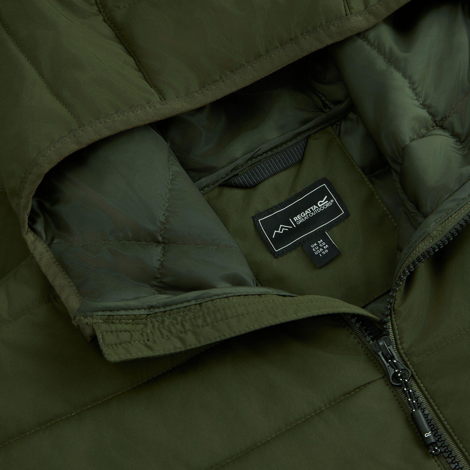 Dark Khaki - Regatta - Mens Helfa Insulated Jacket - 13