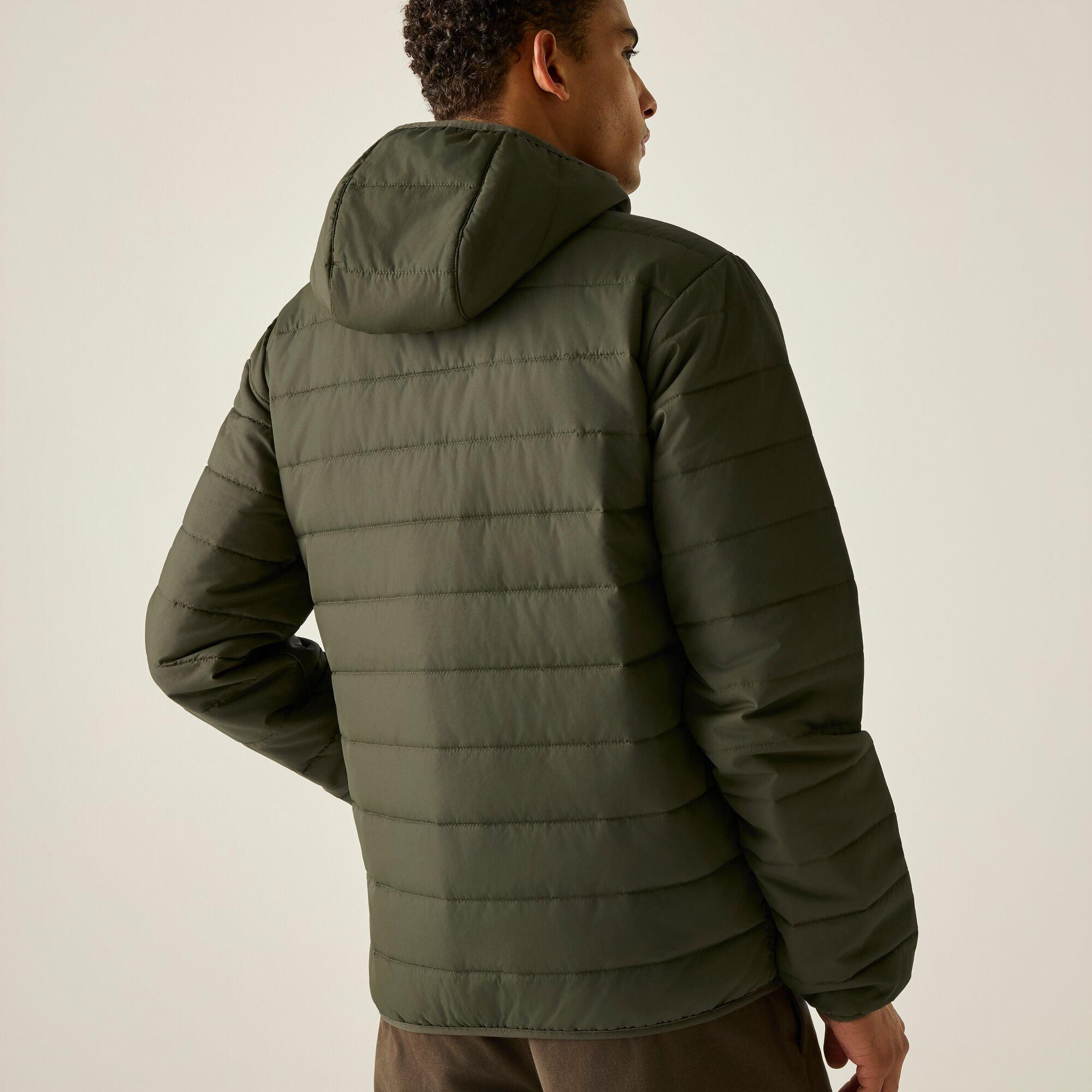 Dark Khaki - Regatta - Mens Helfa Insulated Jacket - 3