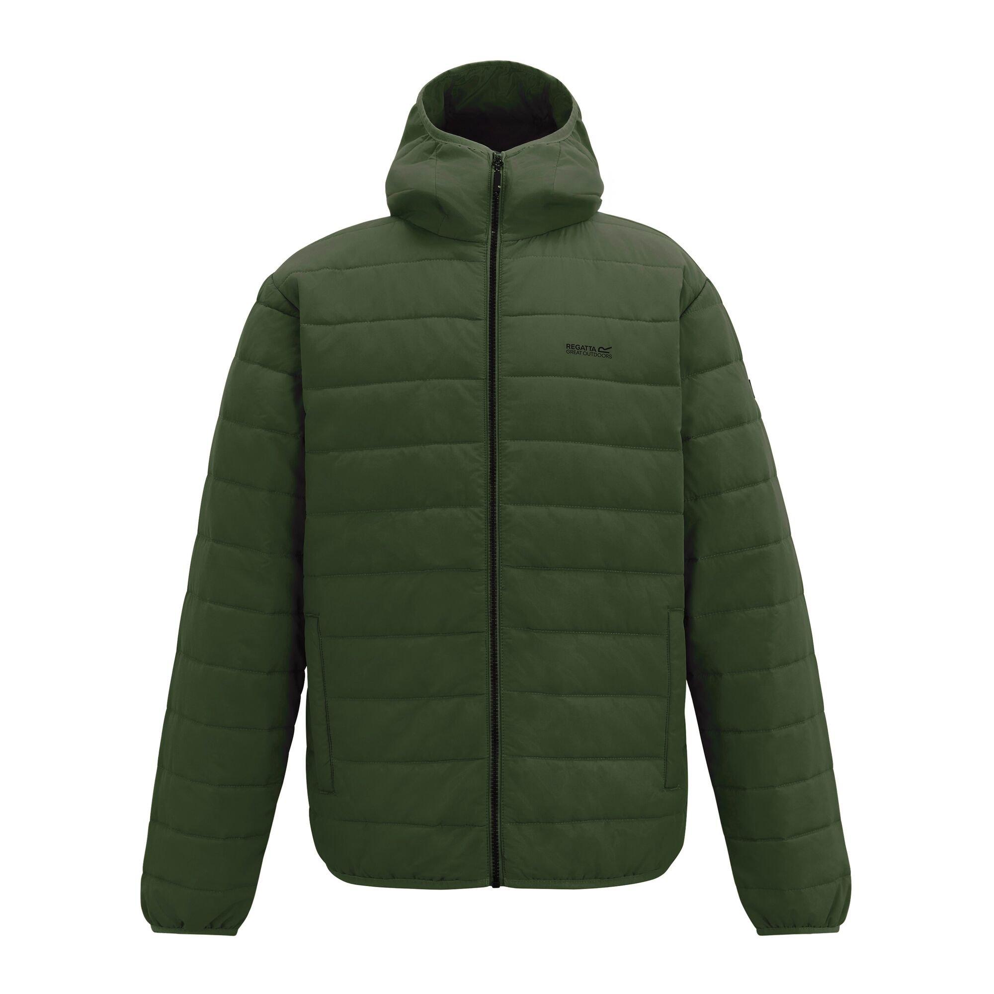 Dark Khaki - Regatta - Mens Helfa Insulated Jacket - 9