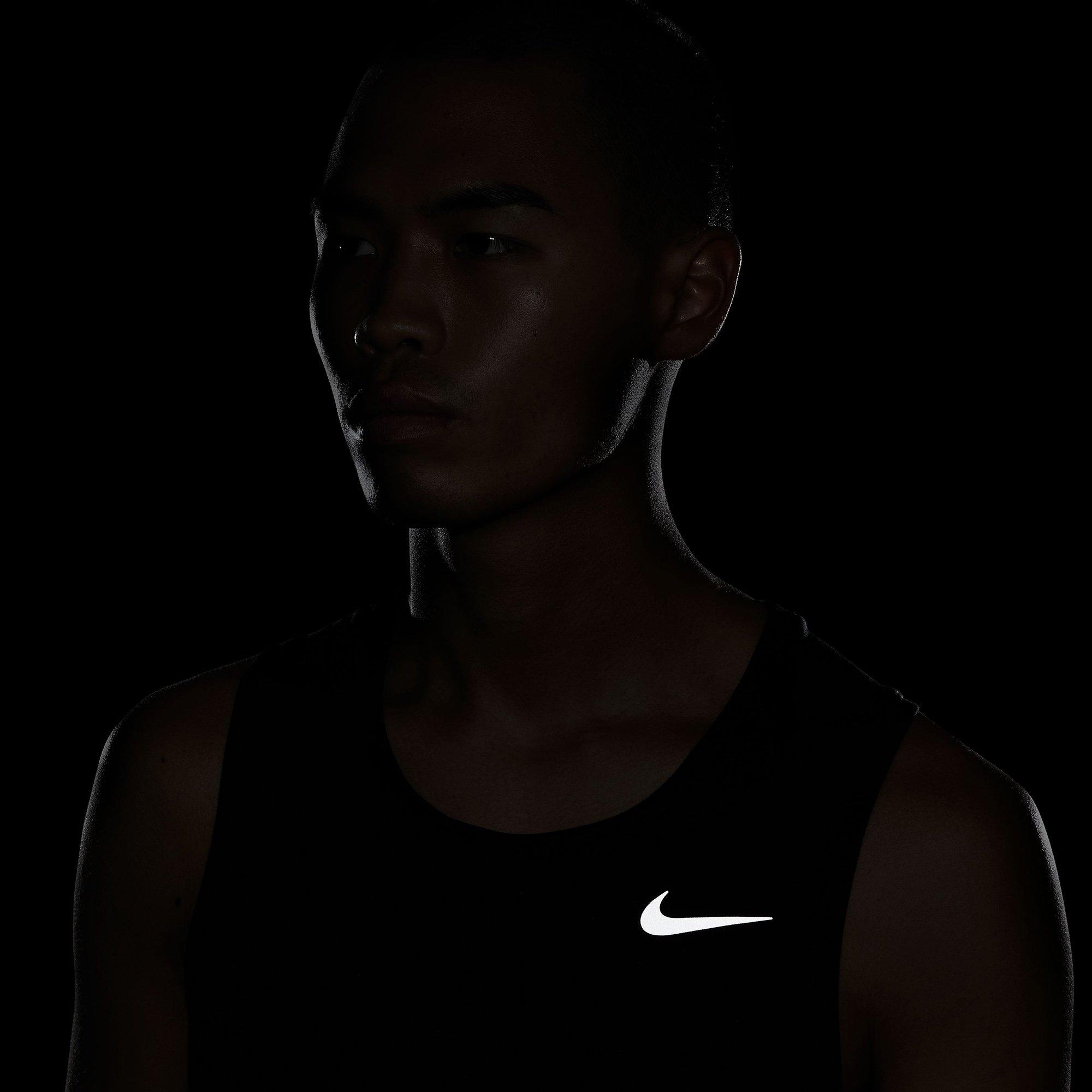 Nike | Dri FIT Miler Mens Running Tank | Performance Vests | Sports ...