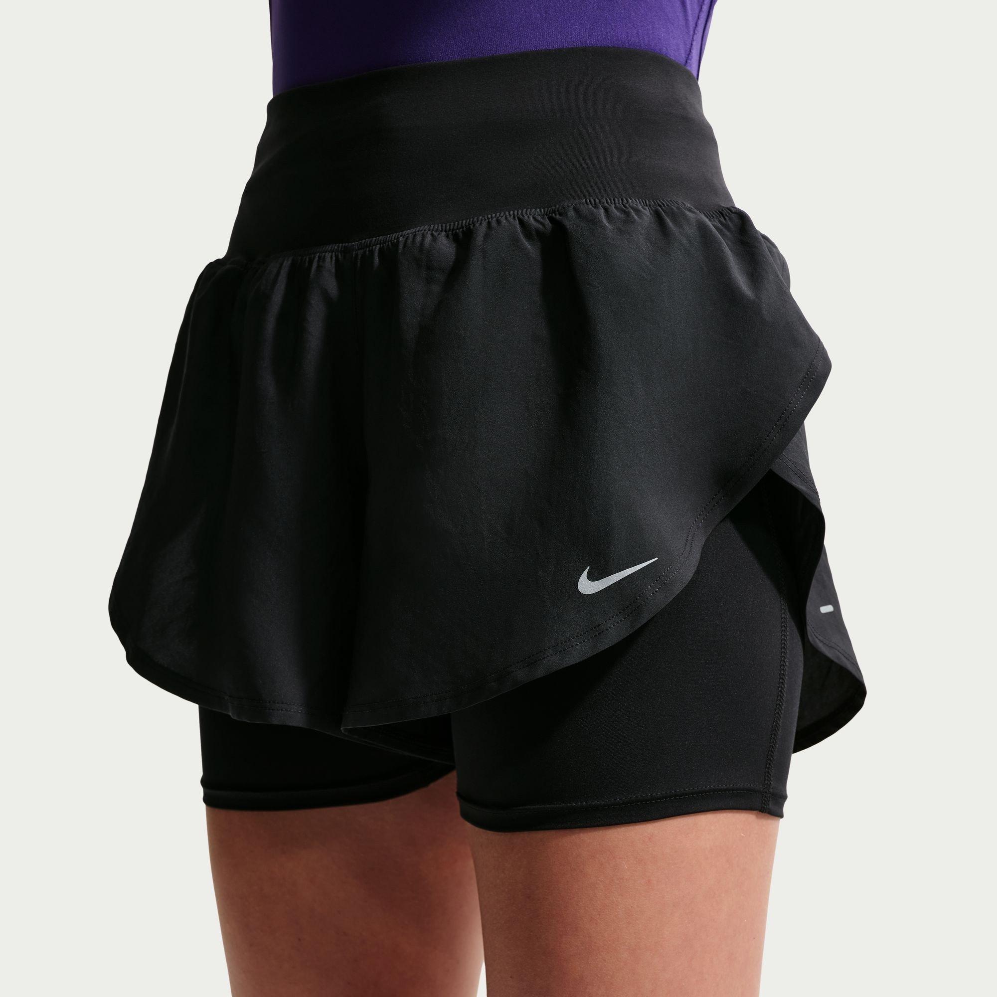 Nike Women's Performance Running Shorts - Black - 8 (XS)