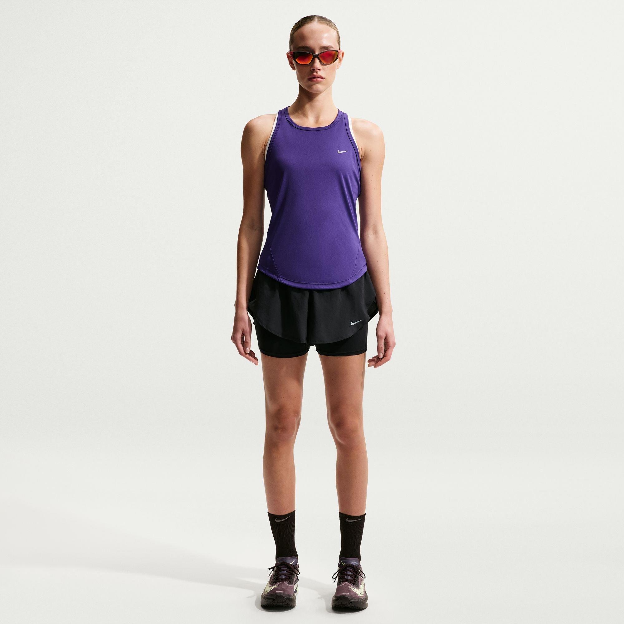 Schwarz - Nike - Women's Performance Running Shorts - 6