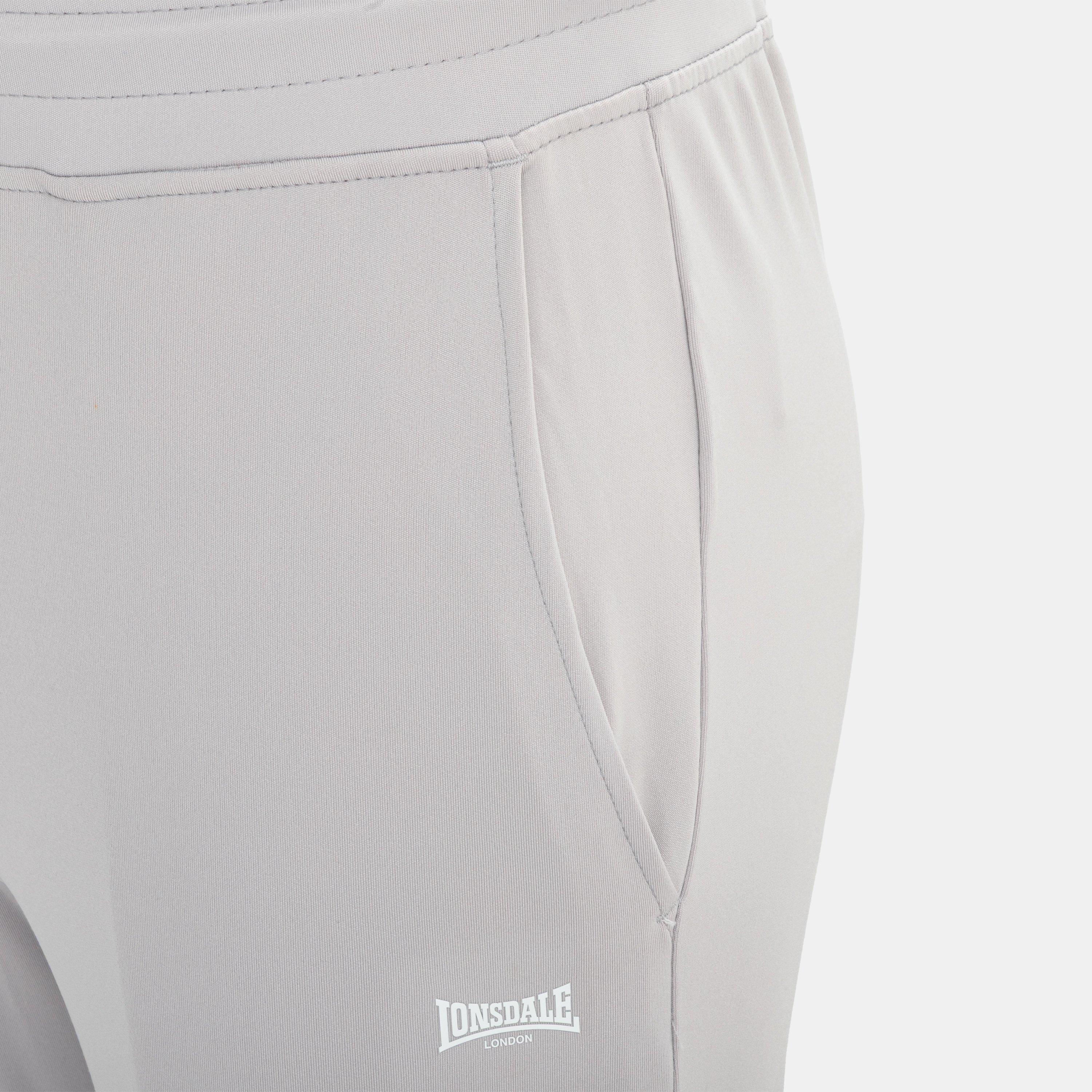 Grey - Lonsdale - Mens Running Pants - 4