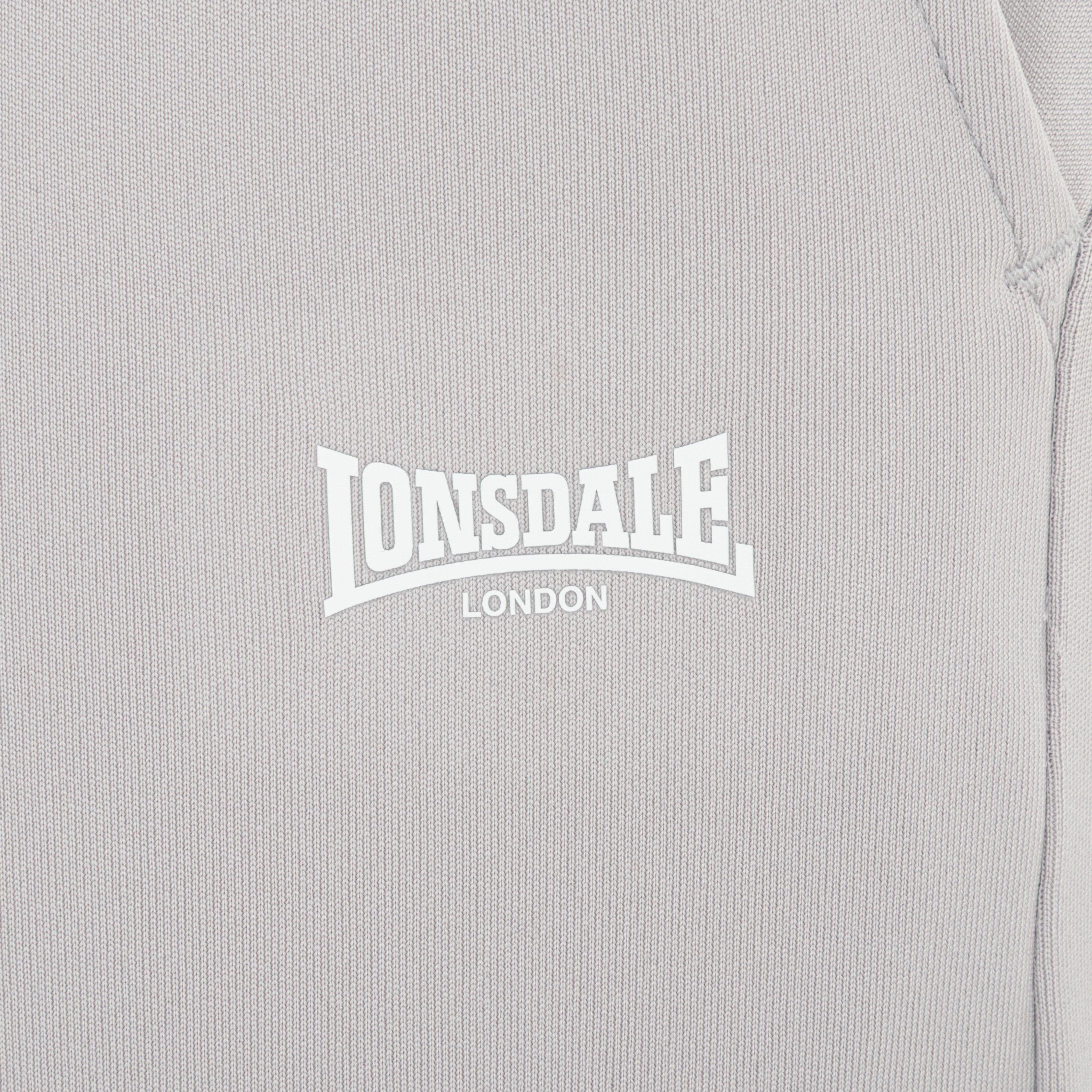 Grey - Lonsdale - Mens Running Pants - 5
