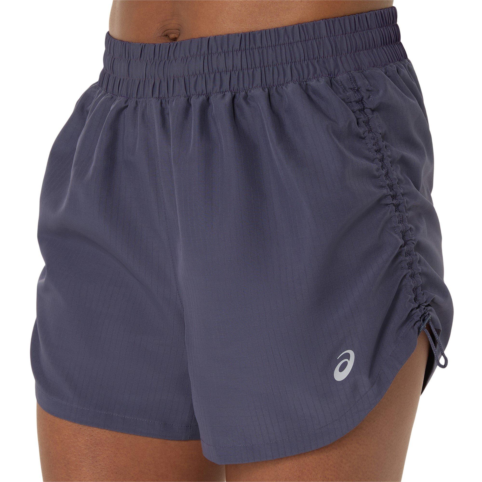 Indigo Fog - Asics - Nagino Run Adjustable 4In Shorts Womens - 3