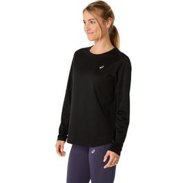 Asics Silver Long Sleeve Top Womens