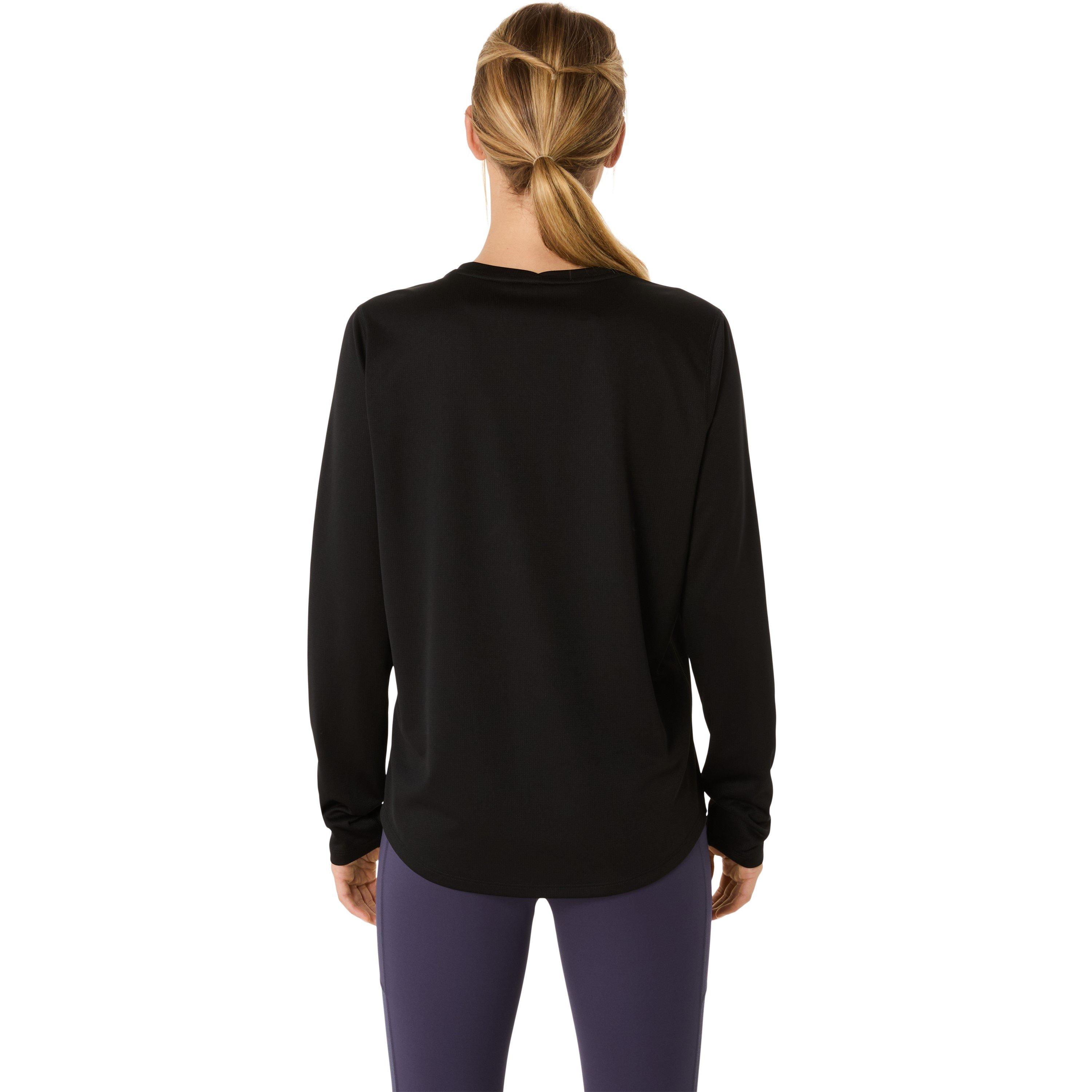 Perf.Black - Asics - Silver Long Sleeve Top Womens - 2