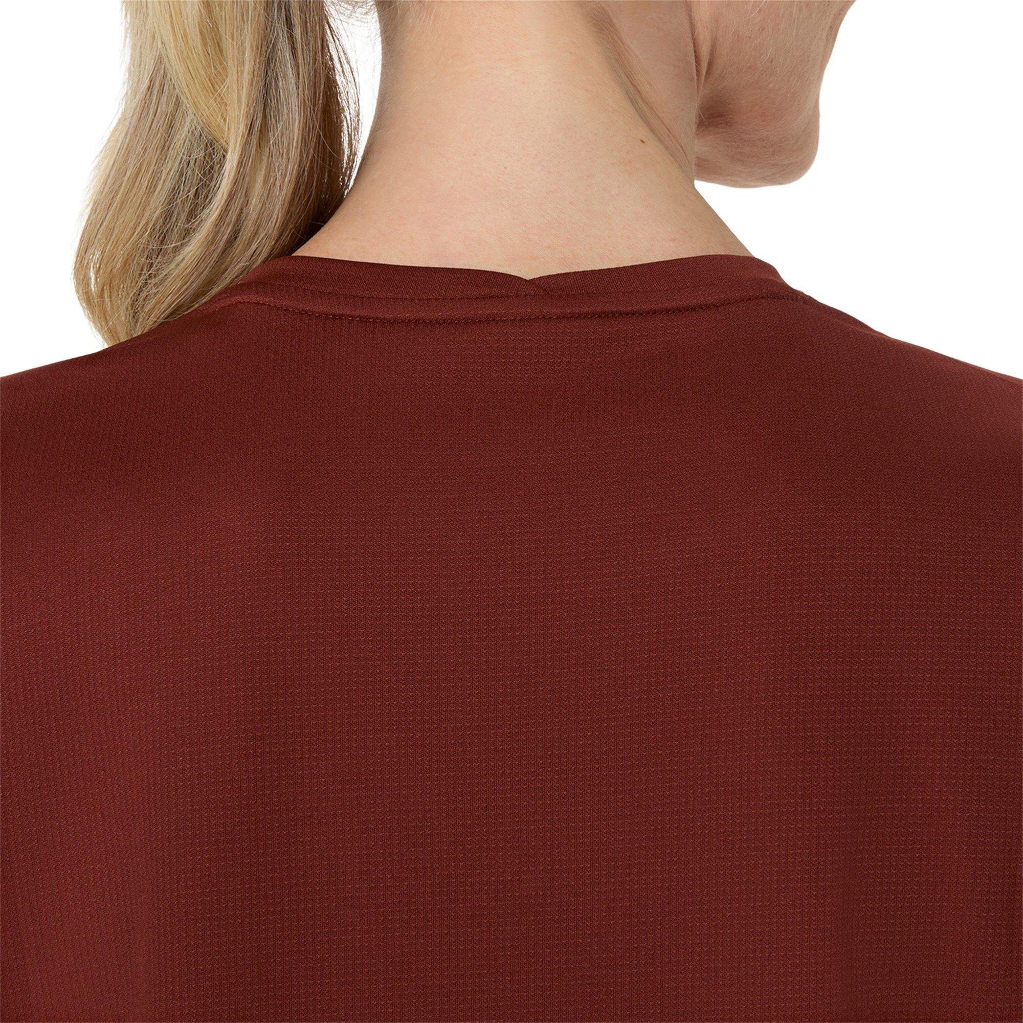 SINGED RED - Asics - Silver Long Sleeve Top Womens - 4