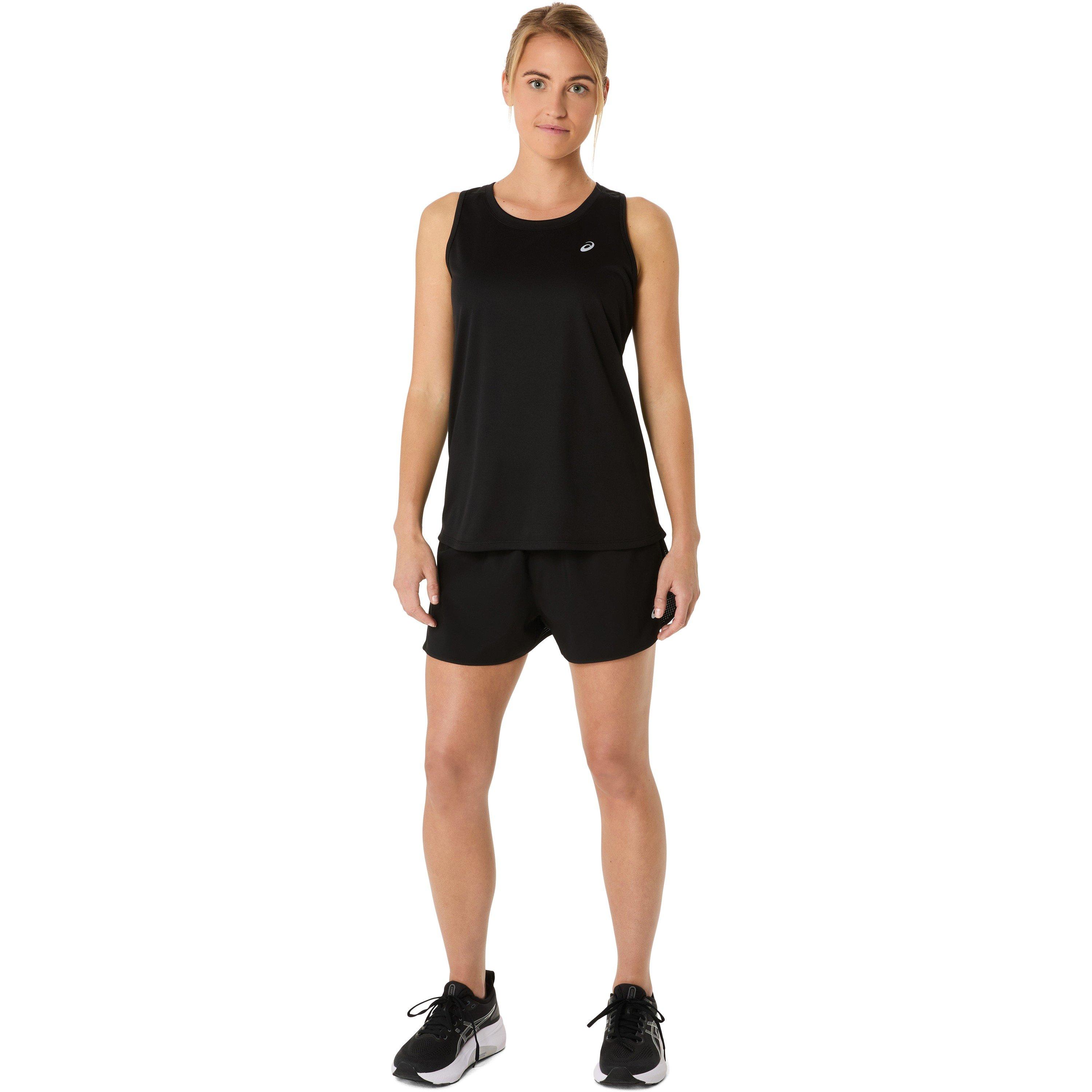 Perf.Black - Asics - Silver Tank Womens - 6
