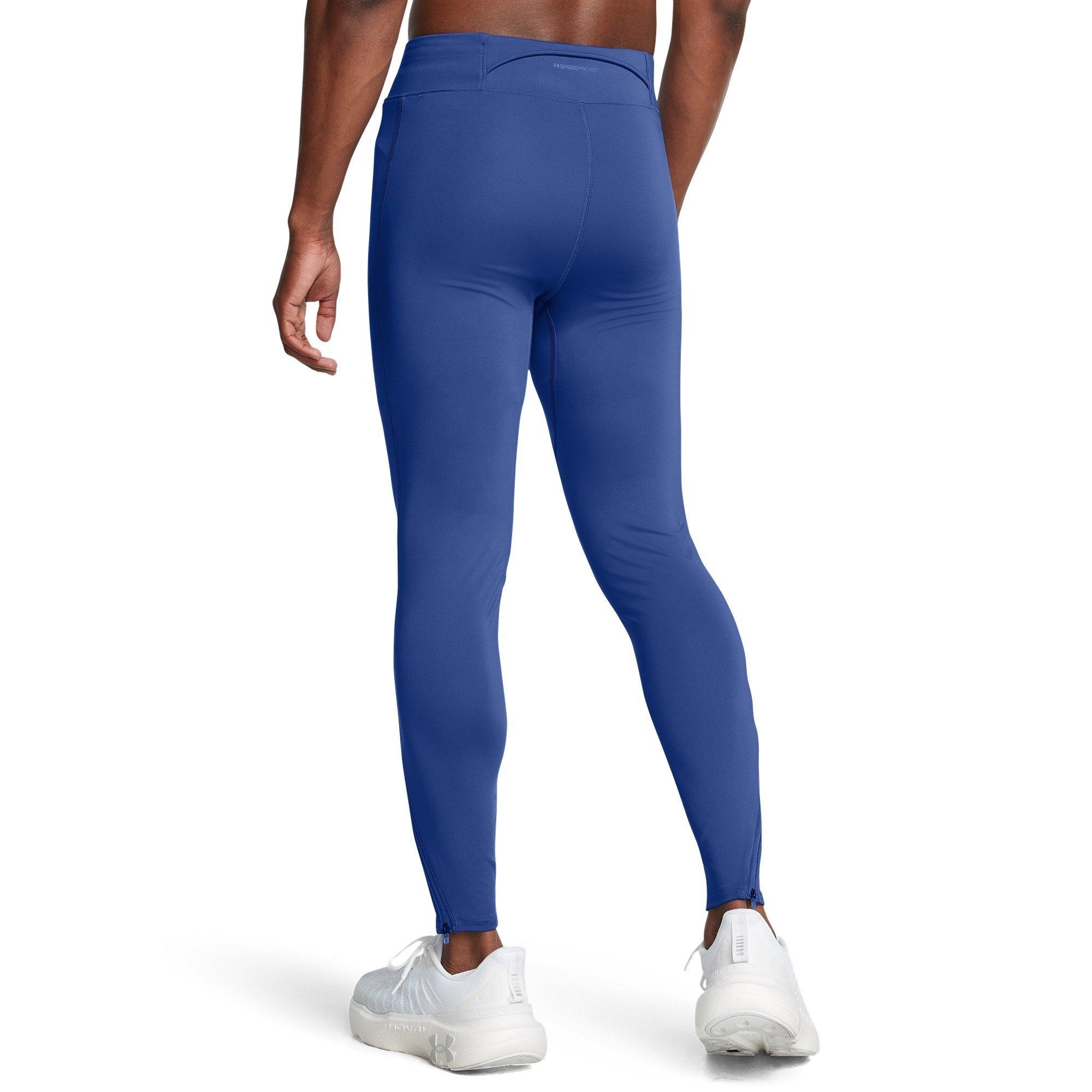 Blue - Under Armour - Launch Pro Performance Running Tights - 4