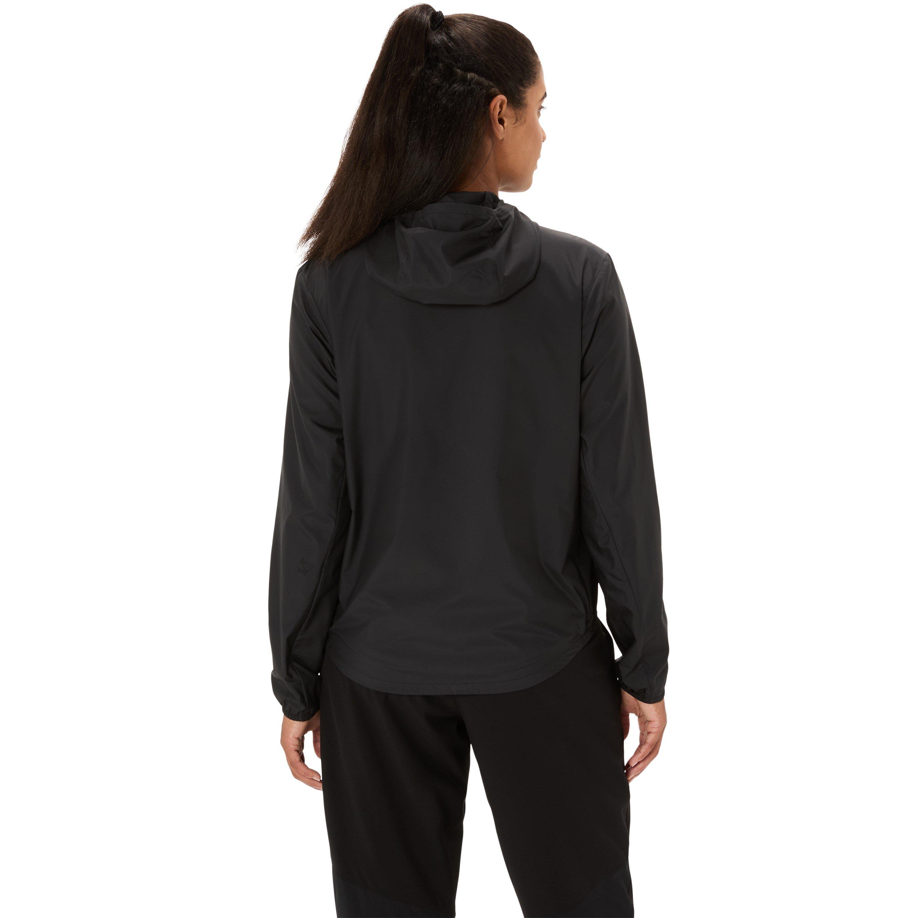 Perf.Black - Asics - Silver Water-Resistant Lightweight Performance Running Jacket - 2