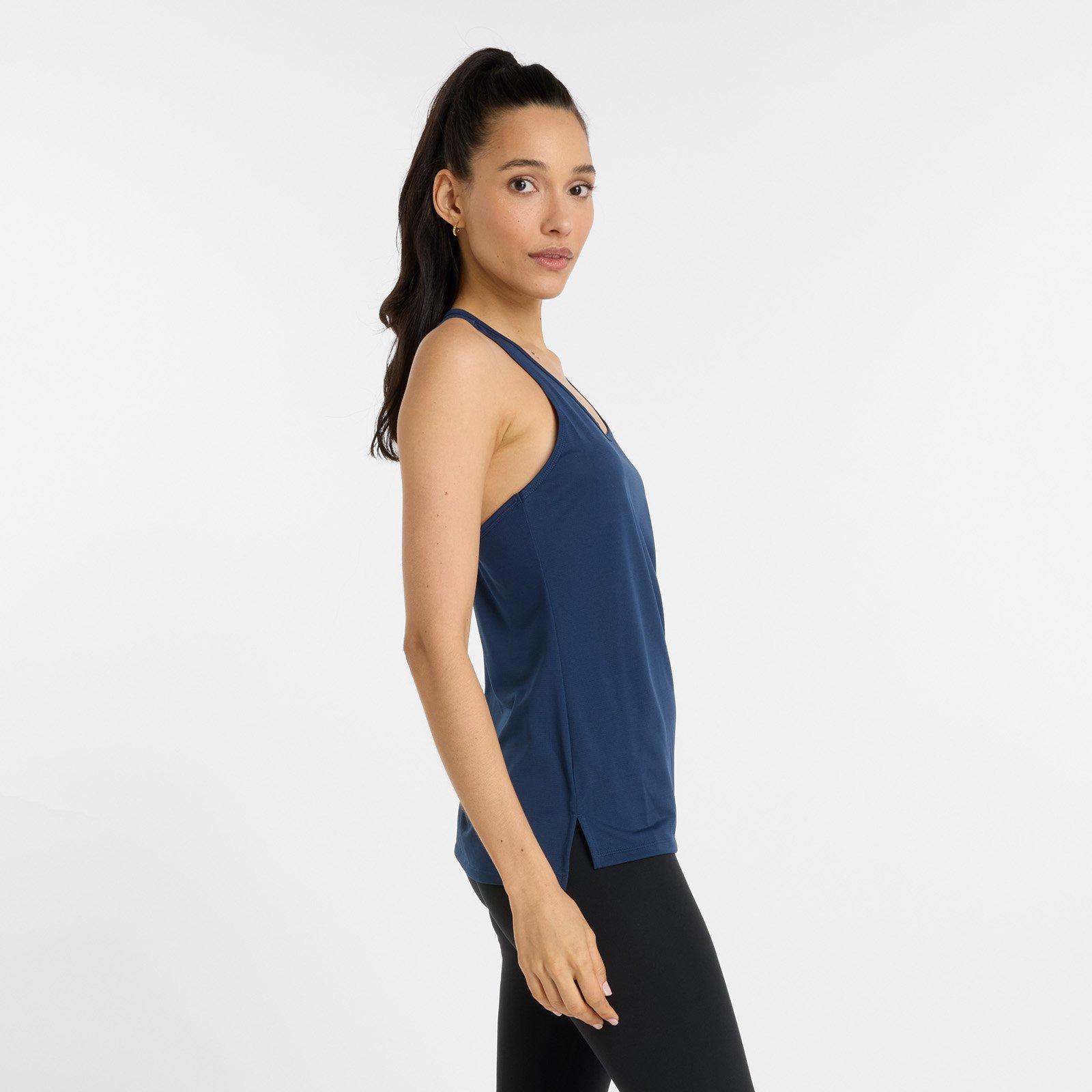 Blue - New Balance - Sport Tank Performance Running Vest - 2