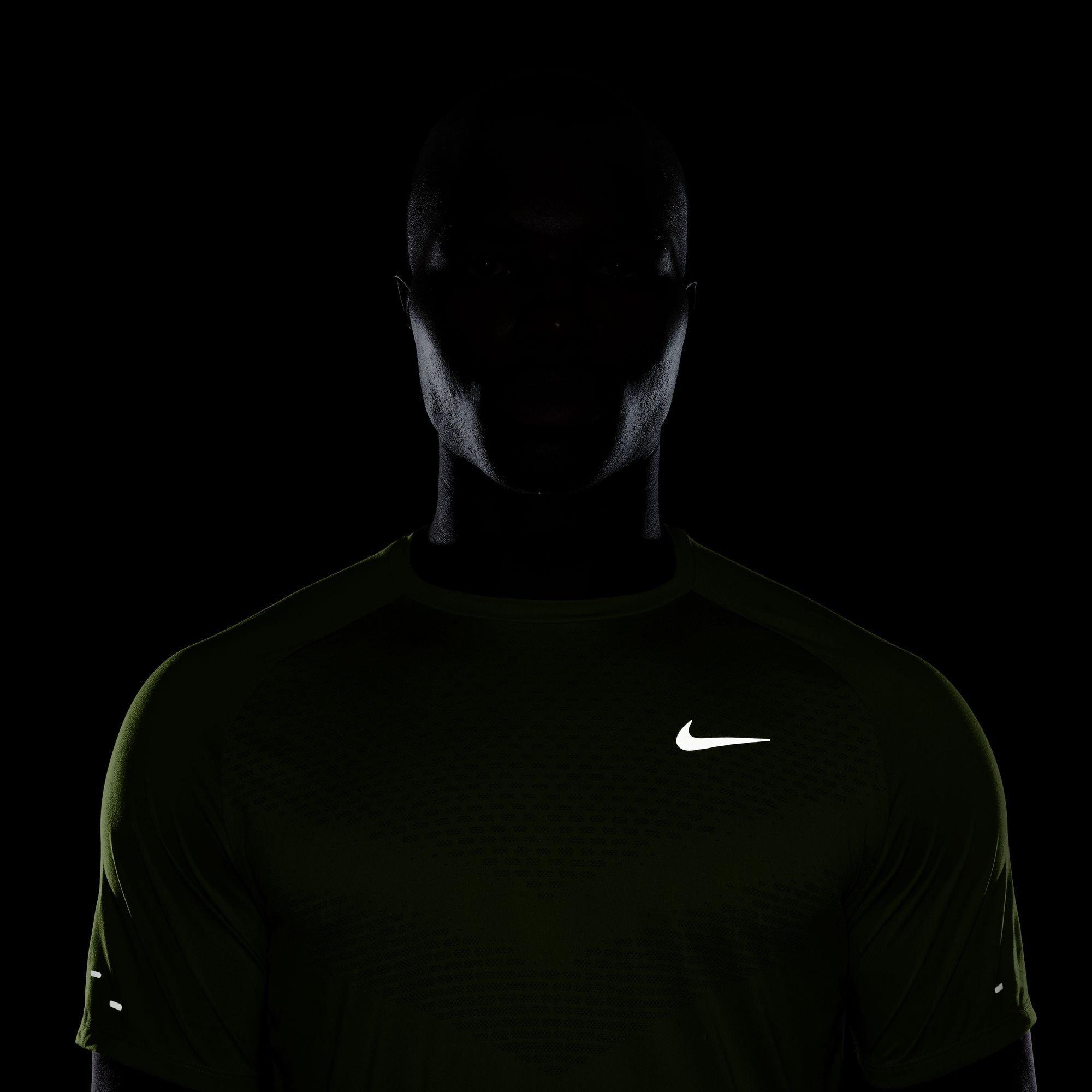Lemon Twist - Nike - Men's Stride Short Sleeve Running T-Shirt - 4