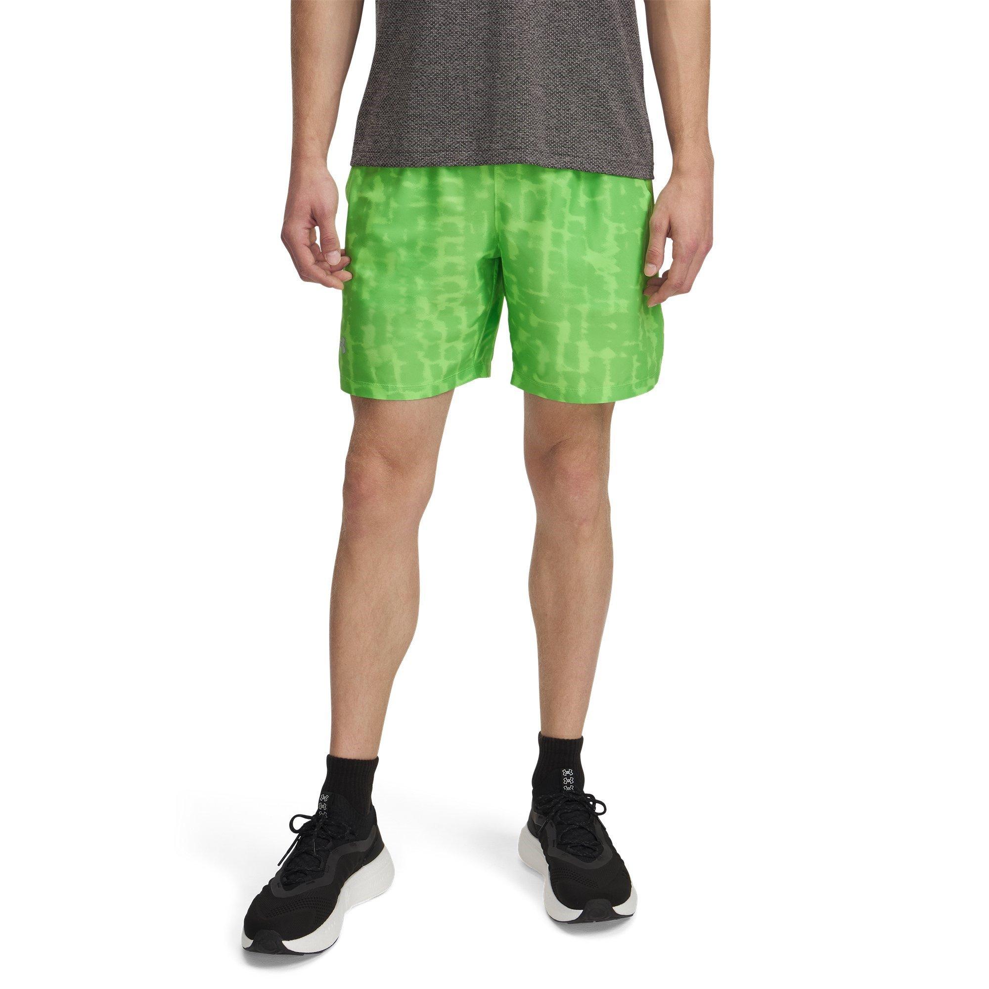 Under Armour Men's Performance Running Shorts - Green - L