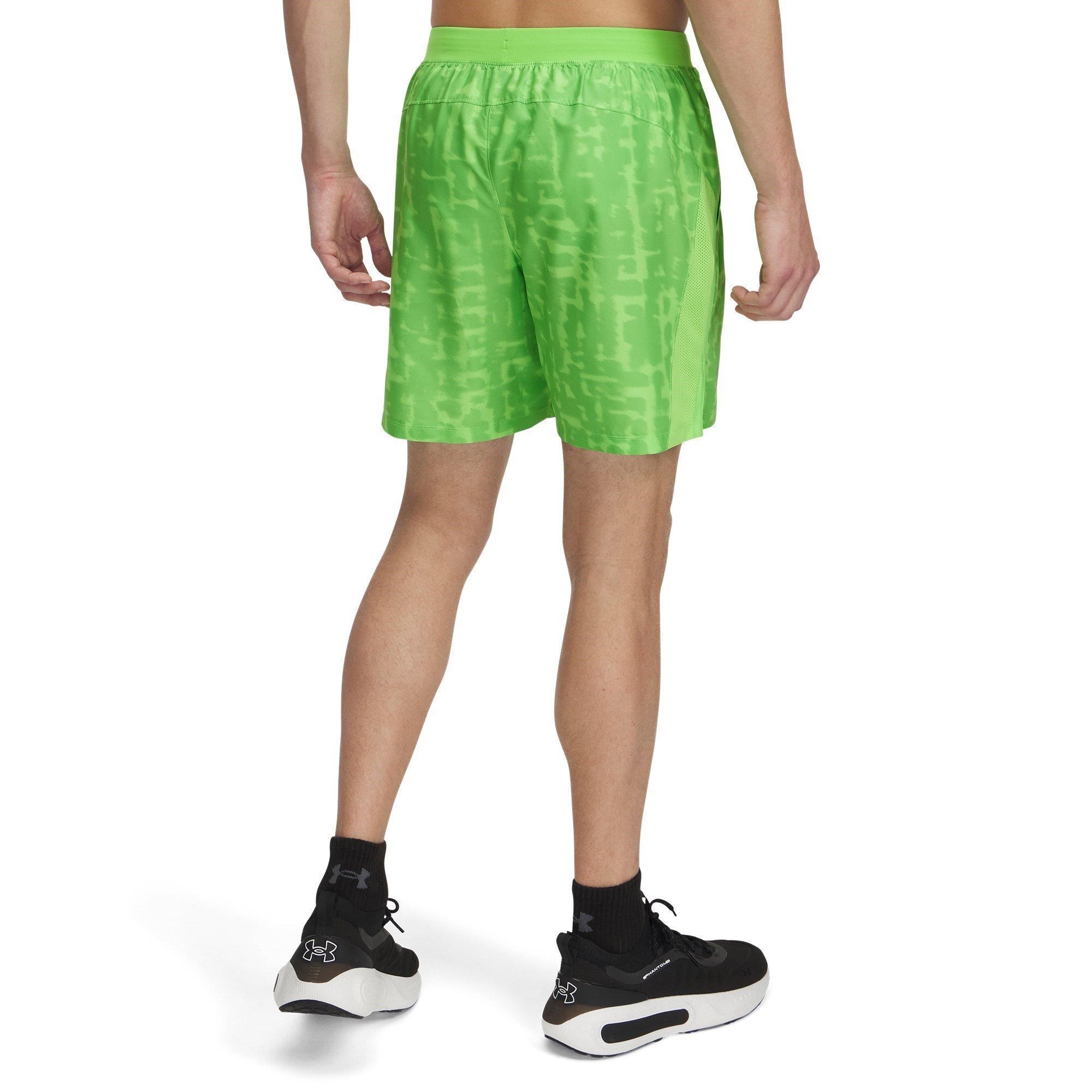 Green - Under Armour - Men's Performance Running Shorts - 2