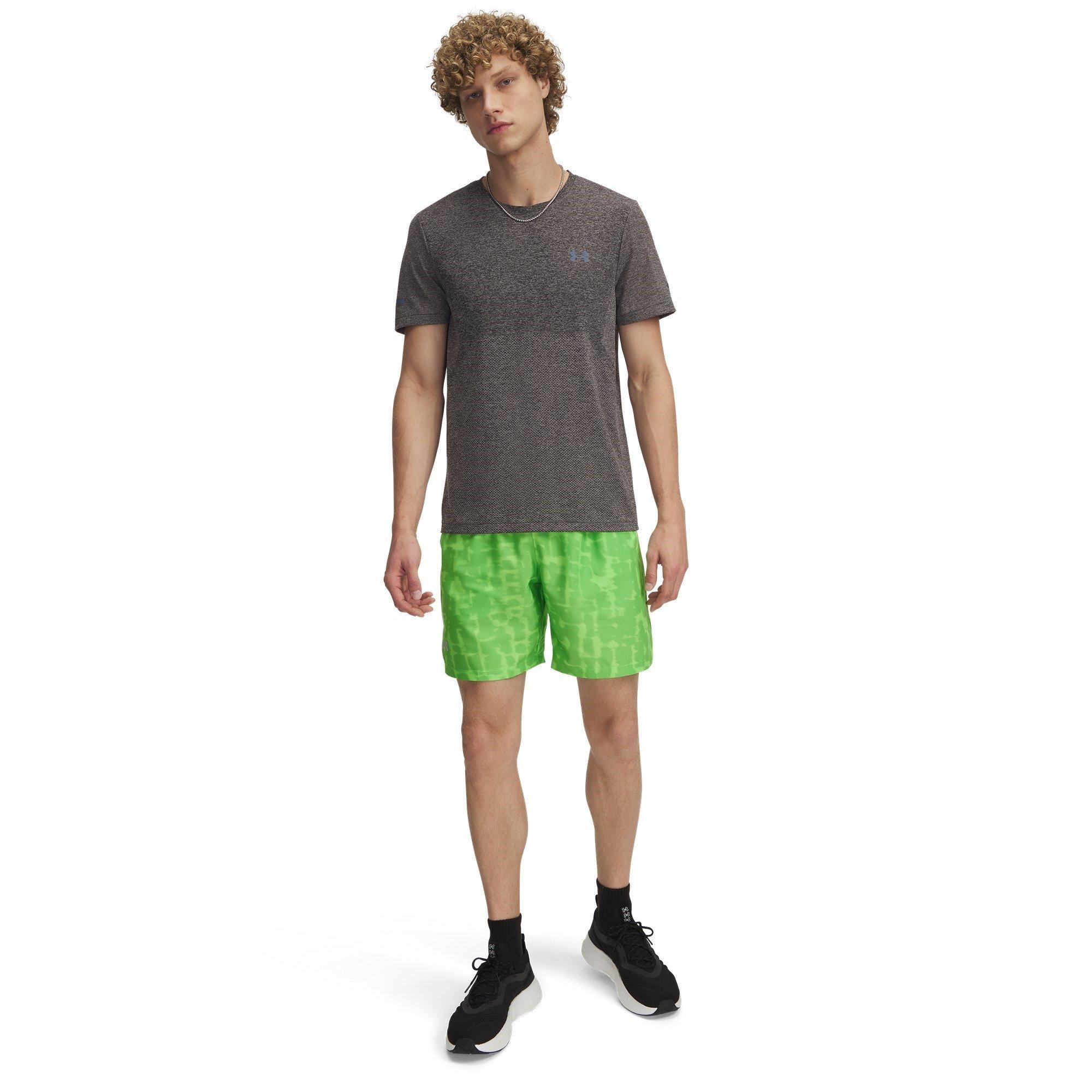 Green - Under Armour - Men's Performance Running Shorts - 4