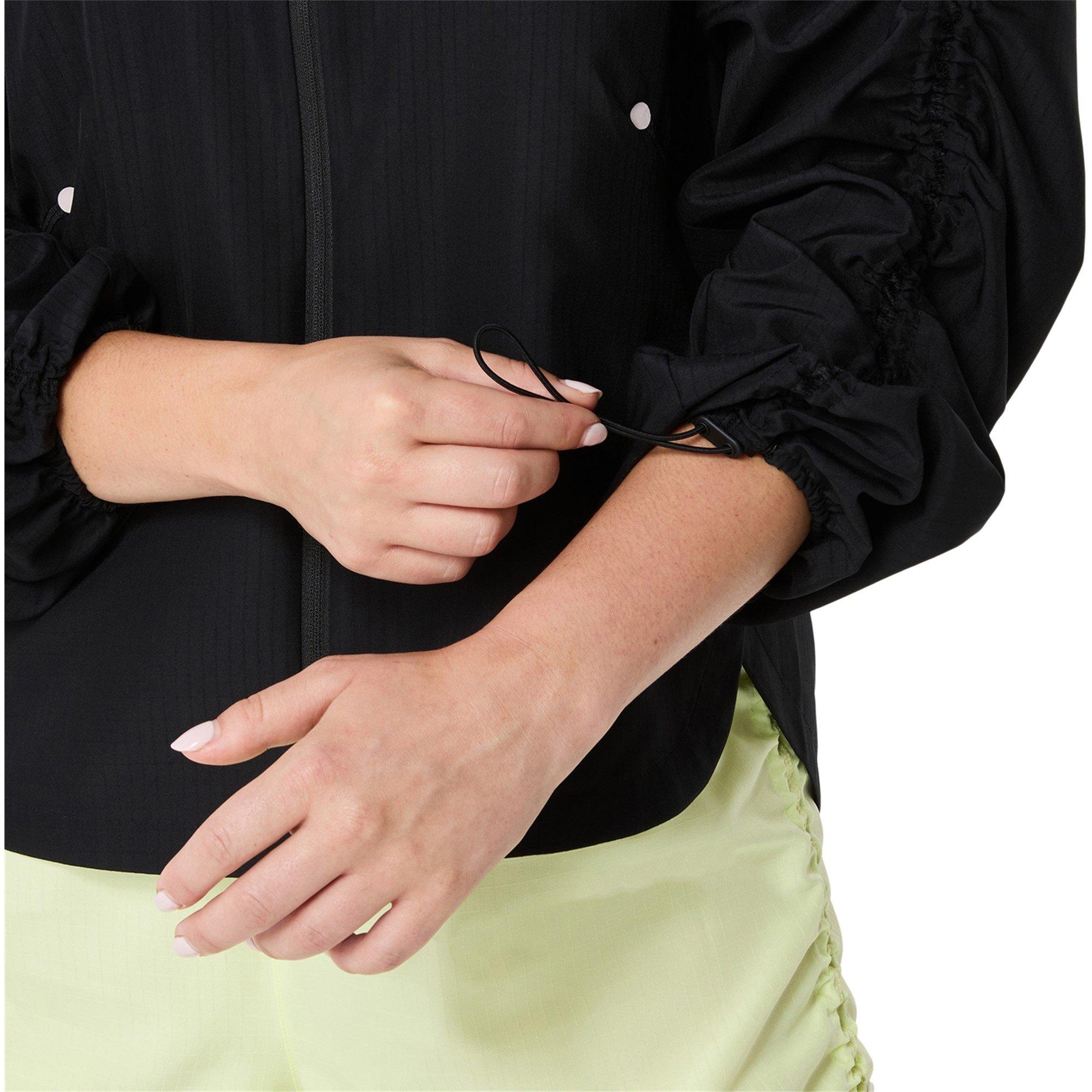 Perf.Black - Asics - Nagino Run Adjustable Water-Resistant Performance Running Jacket - 7