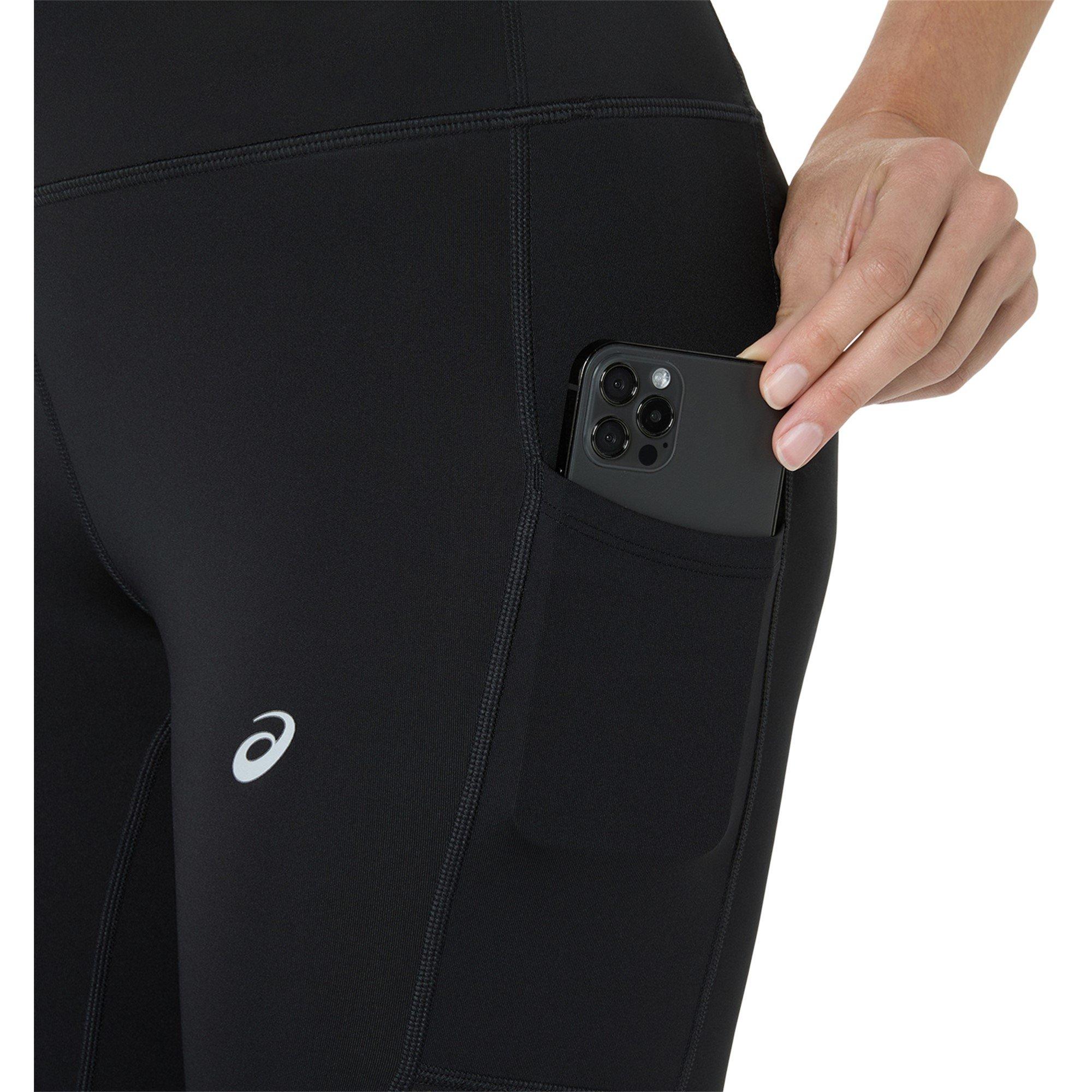 Perf.Black - Asics - Silver Tight Womens - 4