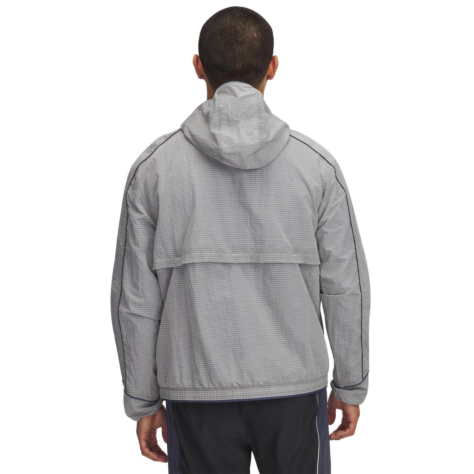 Blanc - Under Armour - Run 96 Weather-Resistant Reflective Details Performance Running Jacket - 2