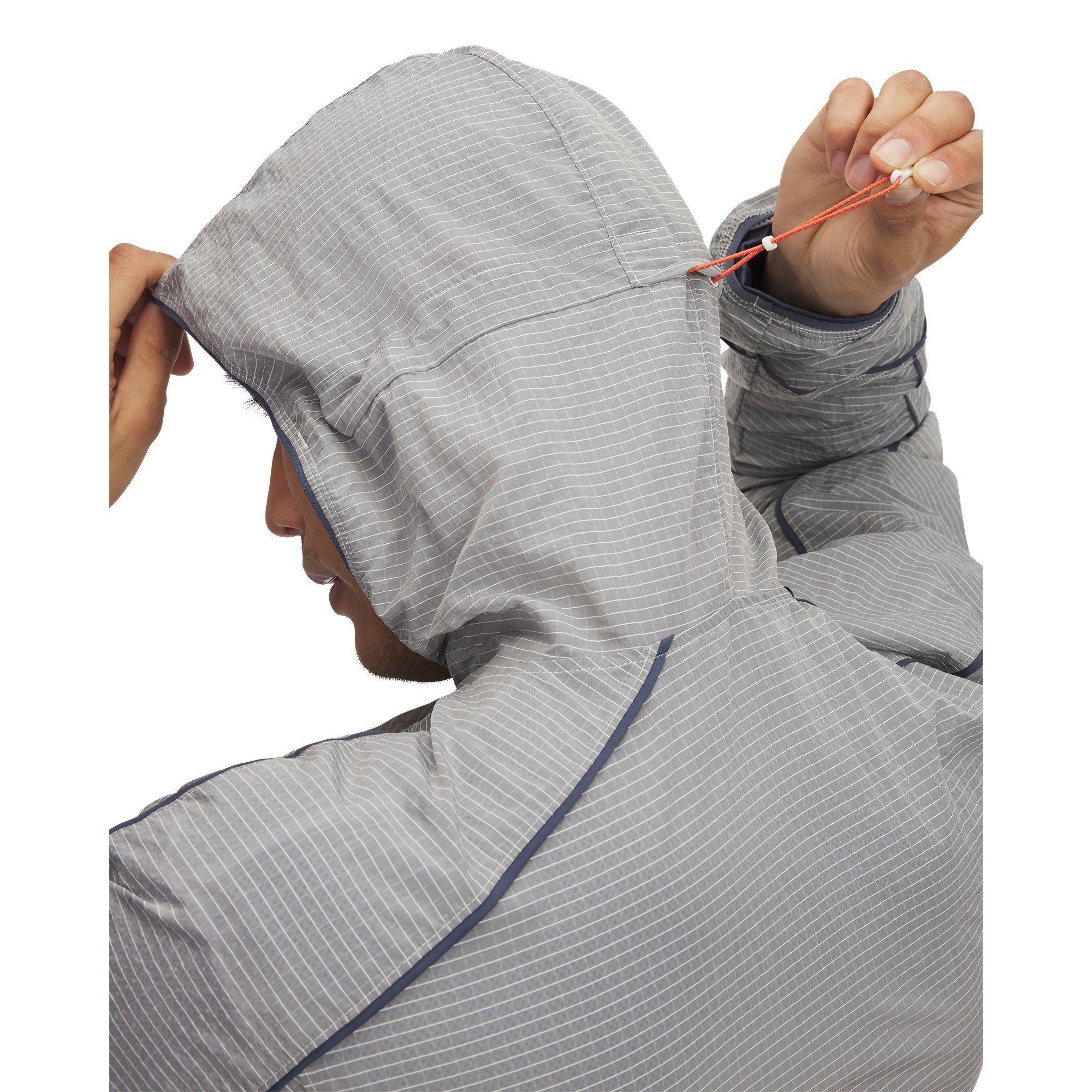 Blanc - Under Armour - Run 96 Weather-Resistant Reflective Details Performance Running Jacket - 3