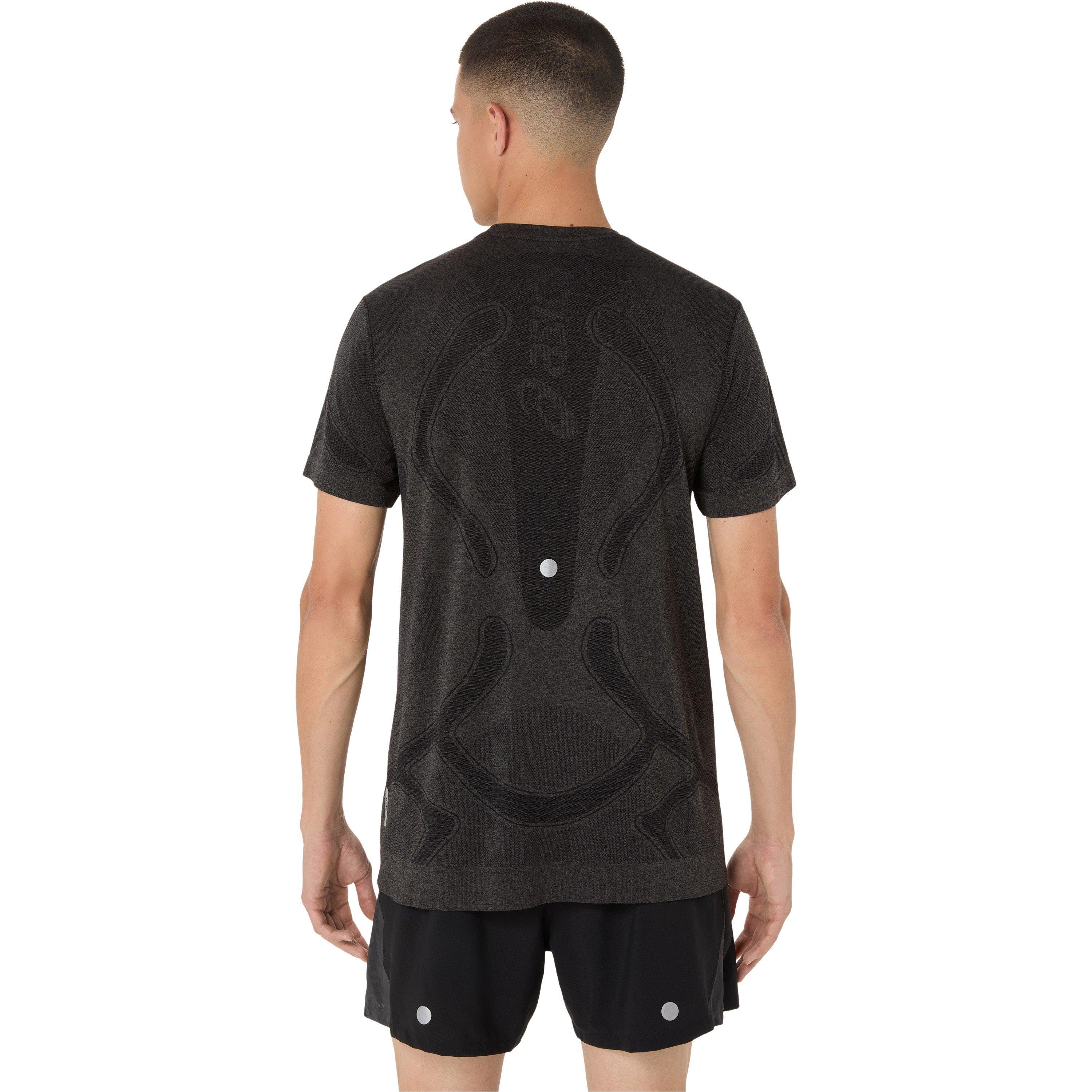 Perf.Black - Asics - Men's Road Seamless Short Sleeve Running T-Shirt - 2