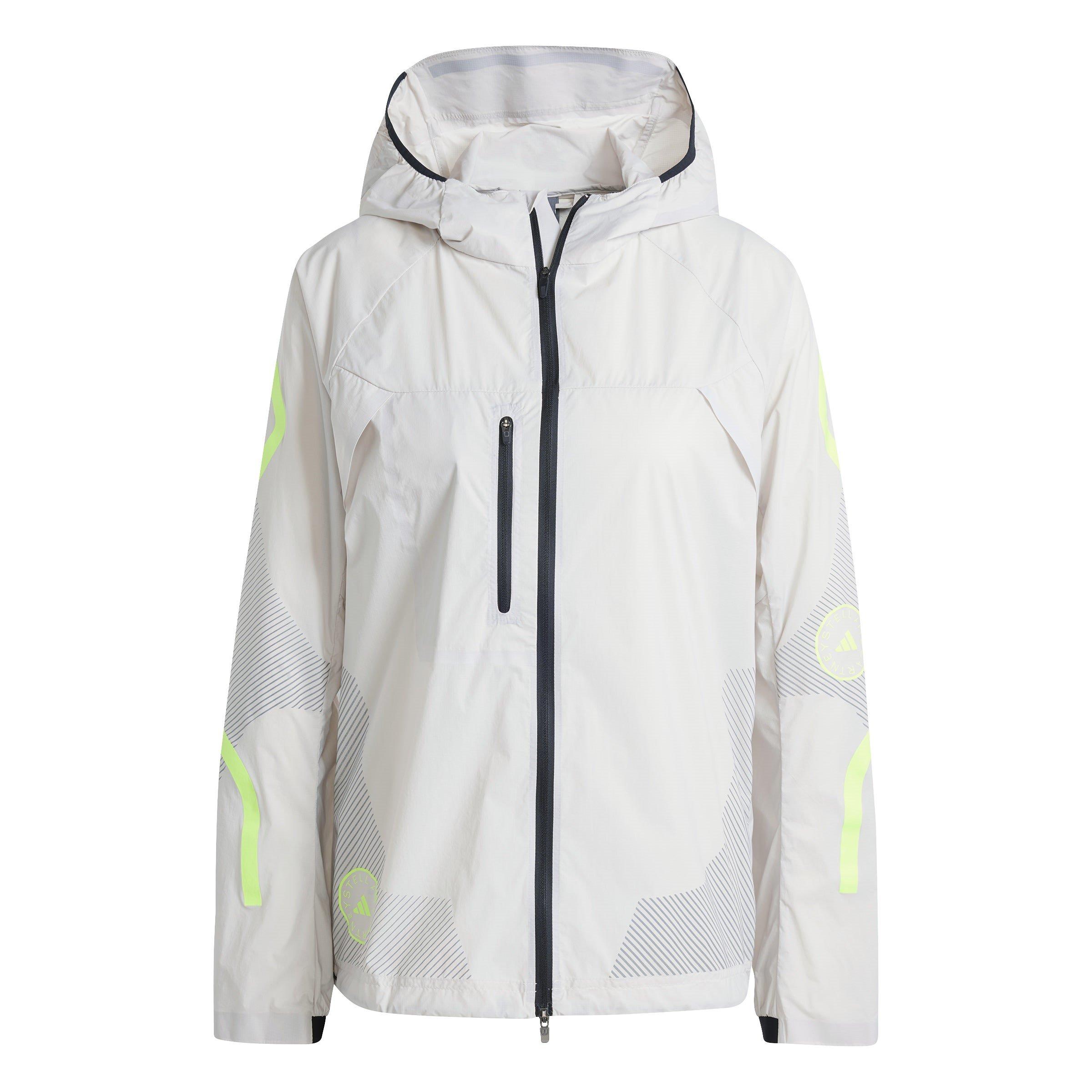Adidas Women's Performance Running Jacket - Chalk Pearl - 6 (XXS)