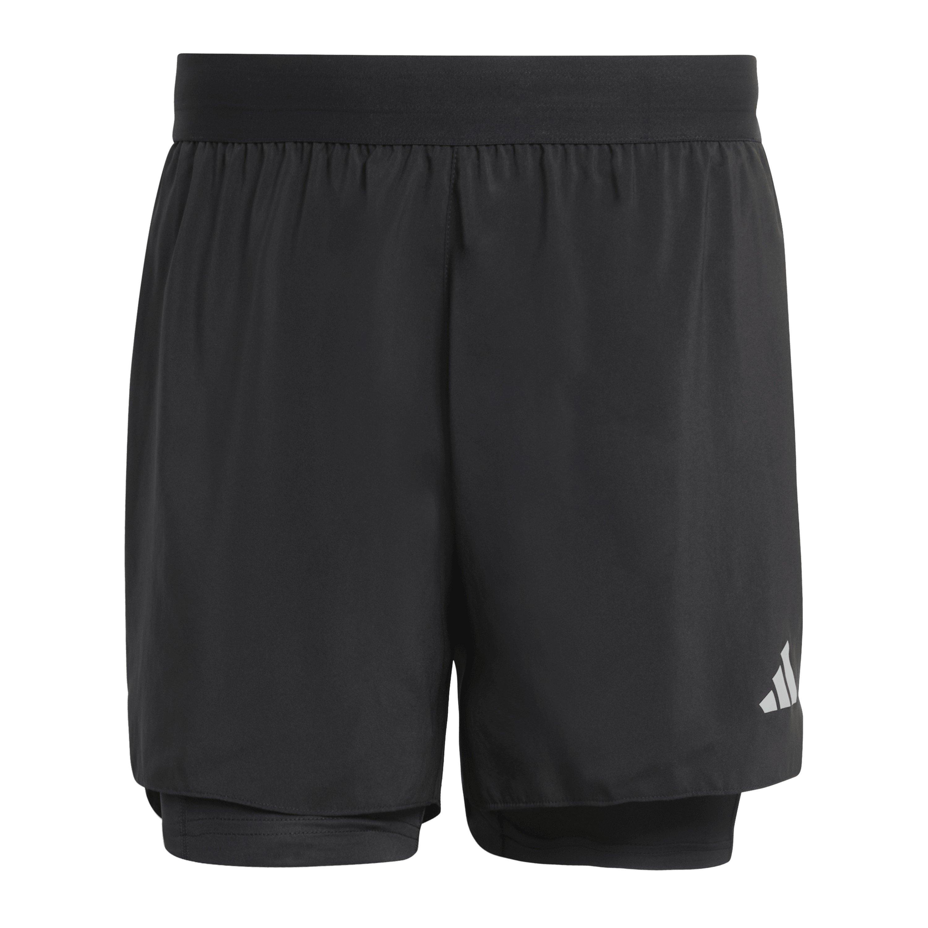 Black - adidas - Men's Performance Running Shorts - 1