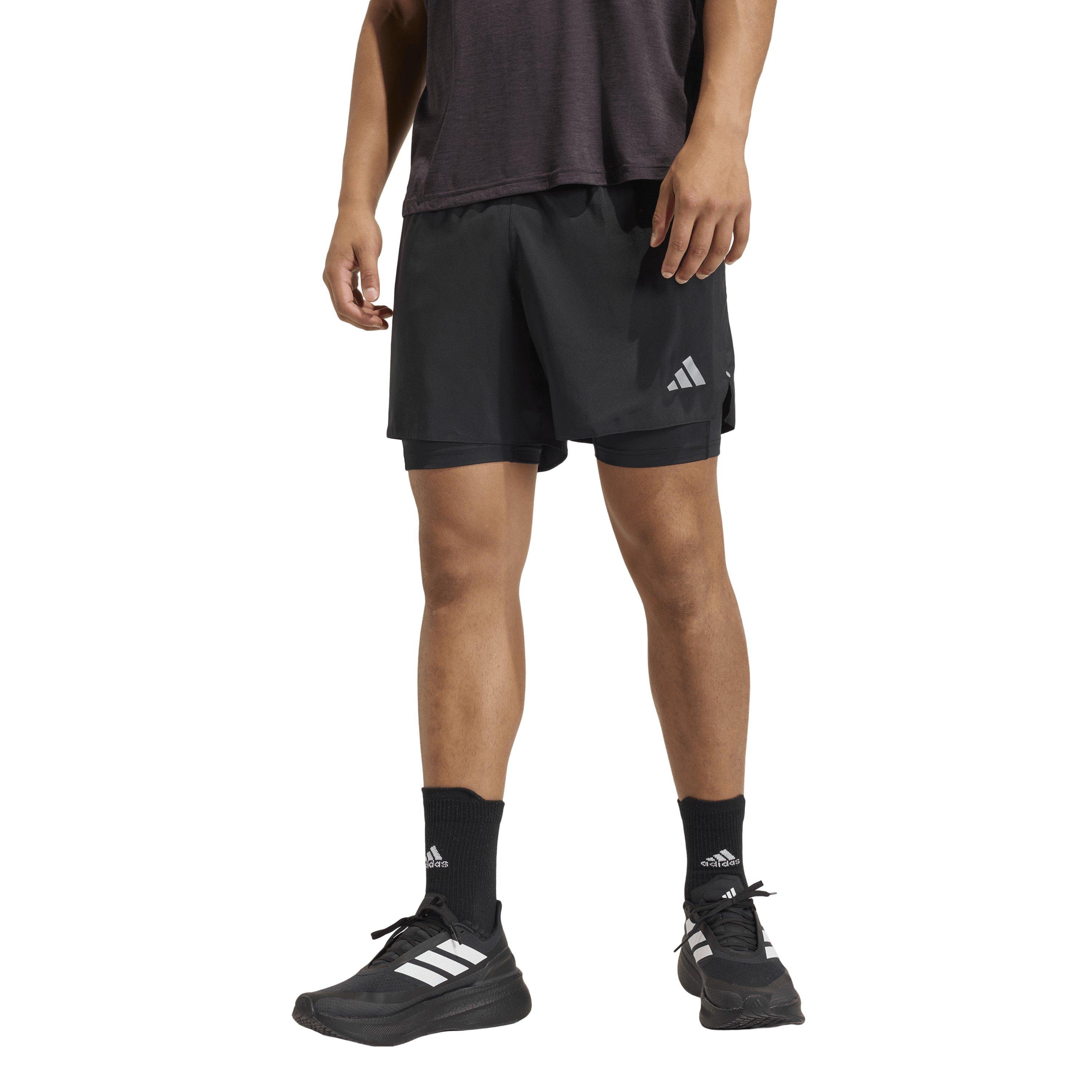 Black - adidas - Men's Performance Running Shorts - 2