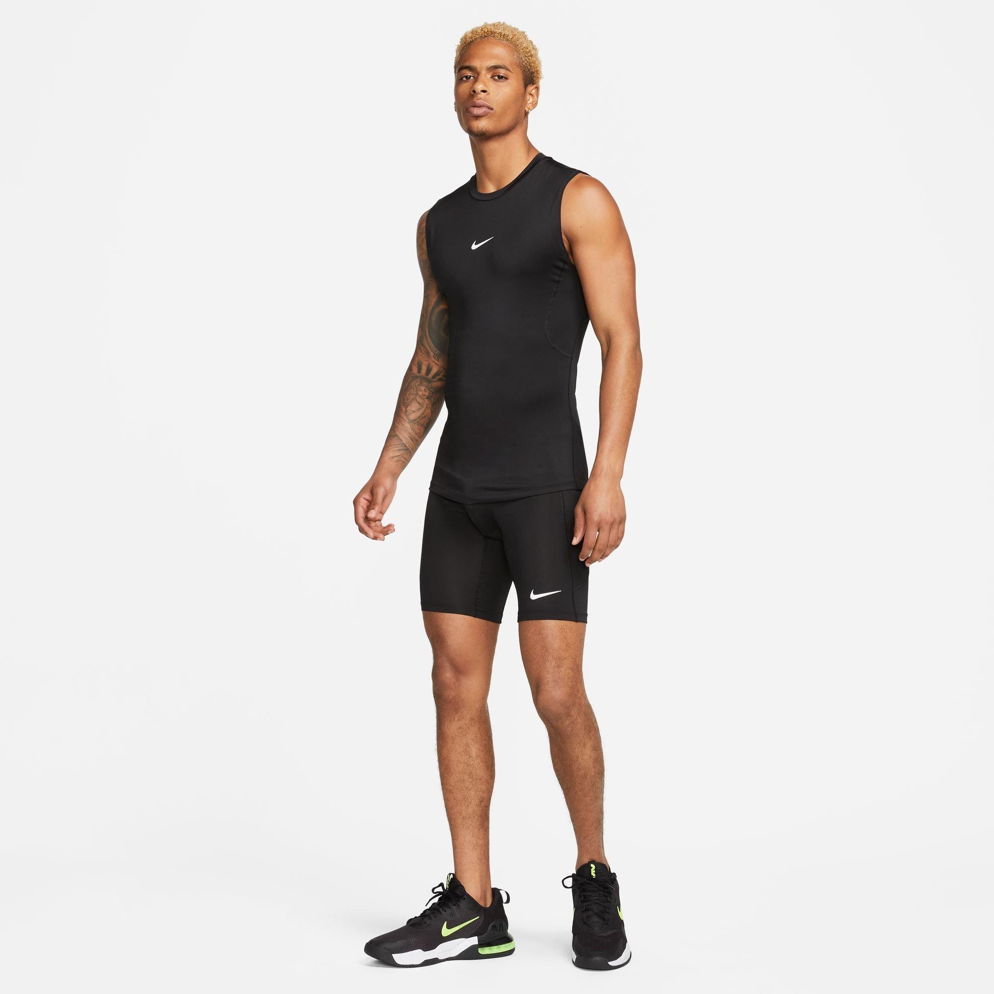 Black - Nike - Nike Pro U Short Sn64 - 7