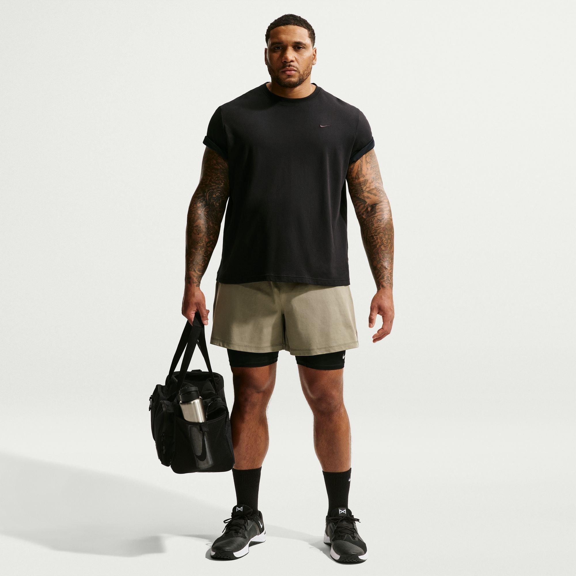 Black - Nike - Nike Pro U Short Sn64 - 8